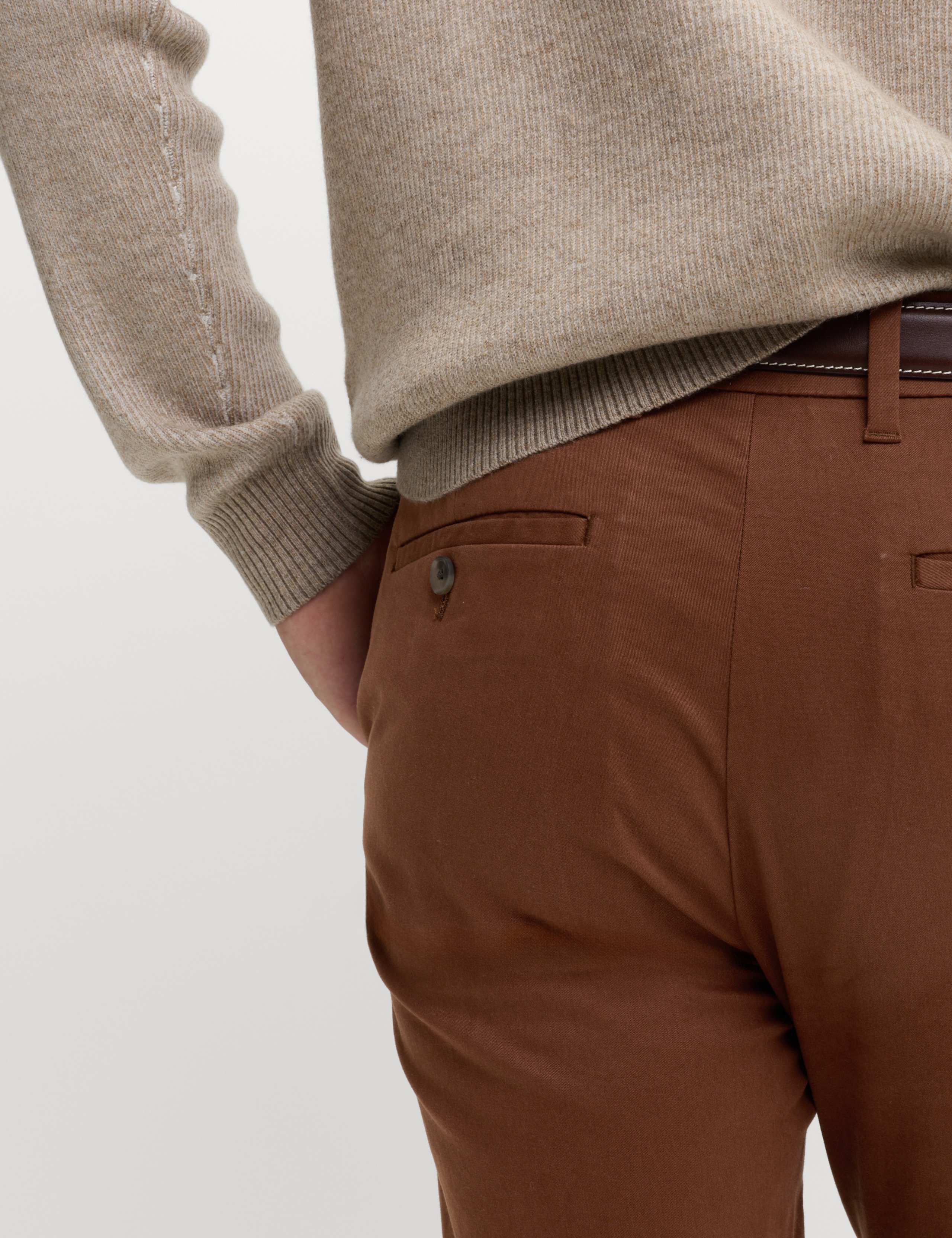 Slim Fit Cotton Rich Stretch Chinos 4 of 5