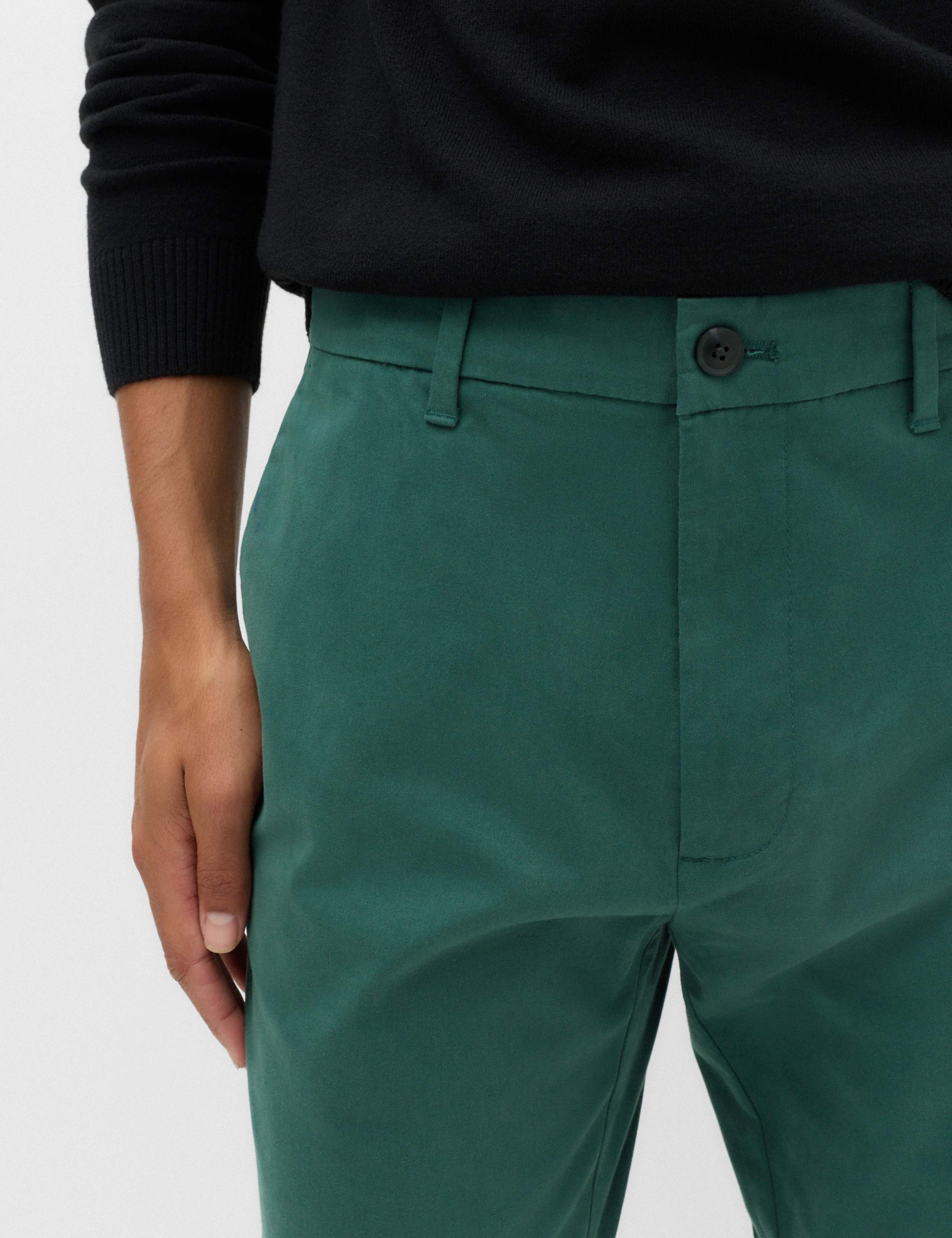 Slim Fit Cotton Rich Stretch Chinos 3 of 6
