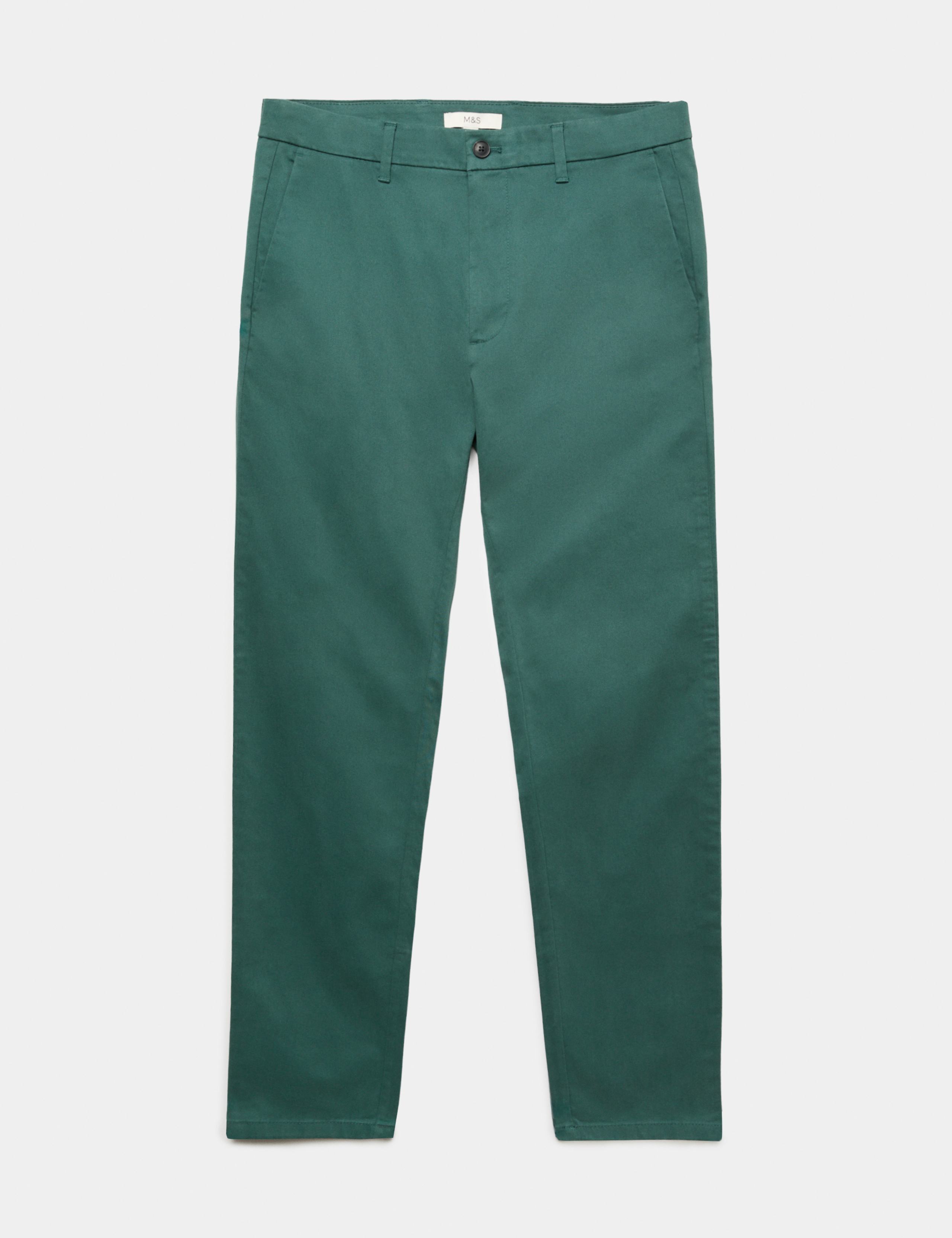 Slim Fit Cotton Rich Stretch Chinos 2 of 6