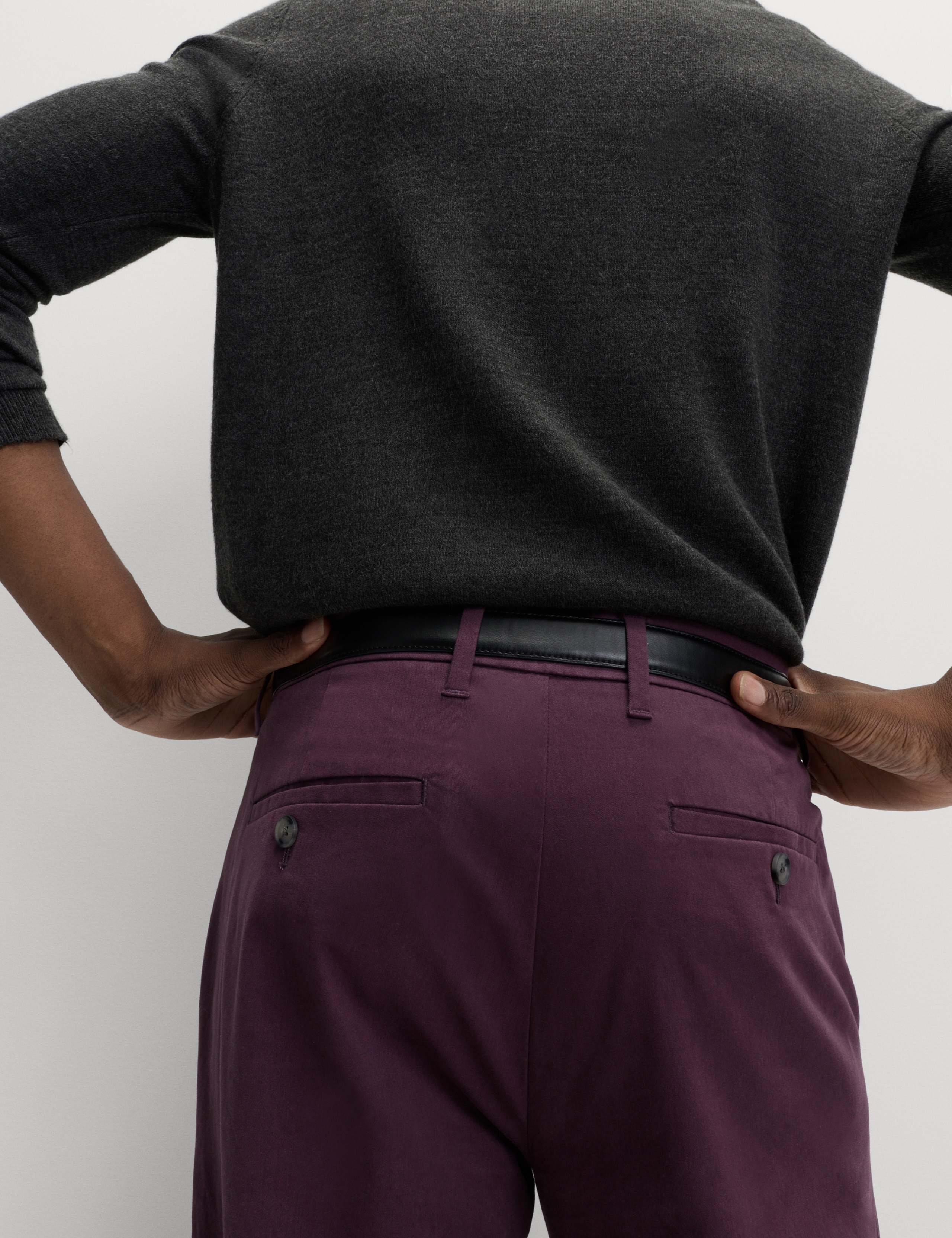 Slim Fit Cotton Rich Stretch Chinos 3 of 5