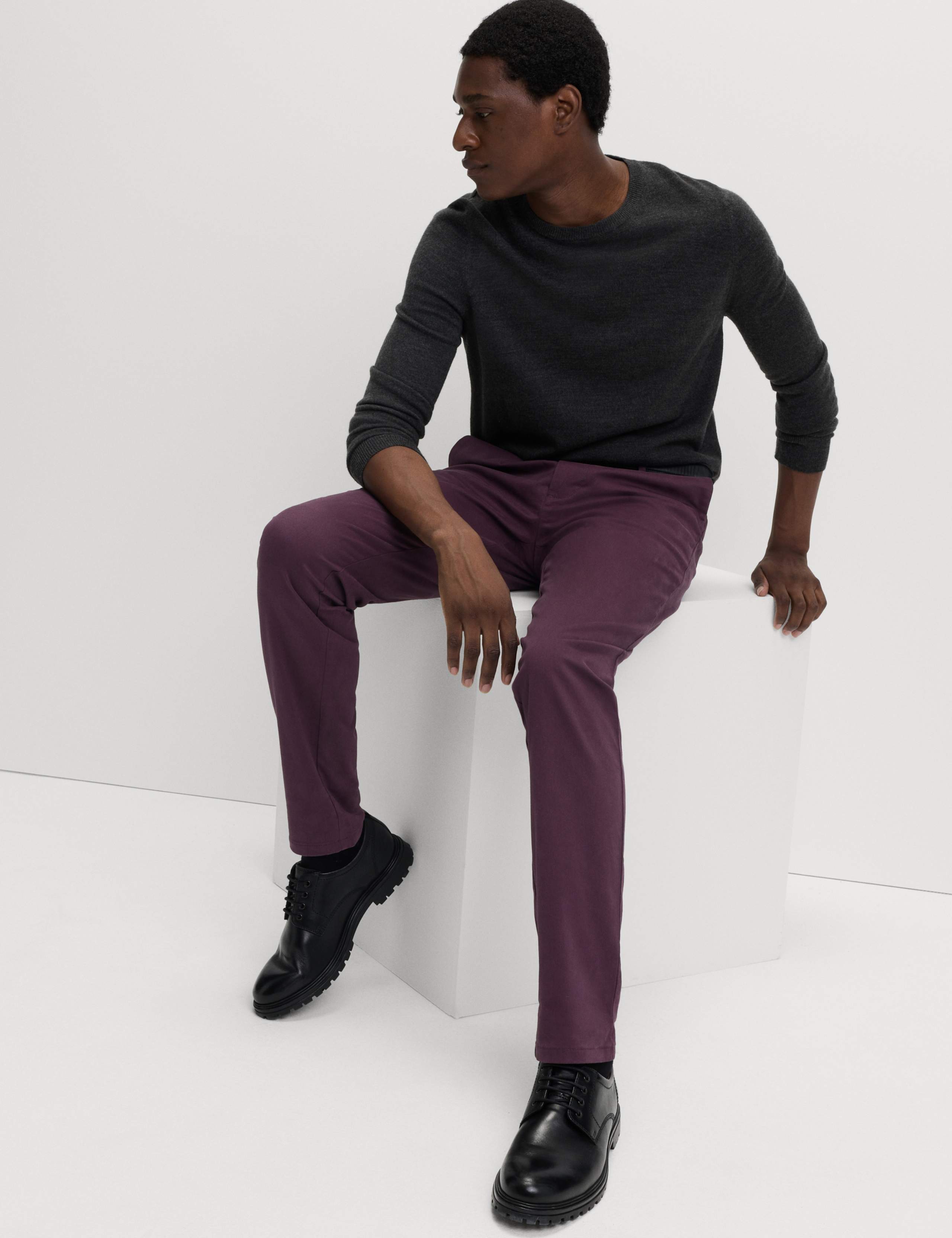 Slim Fit Cotton Rich Stretch Chinos 4 of 5