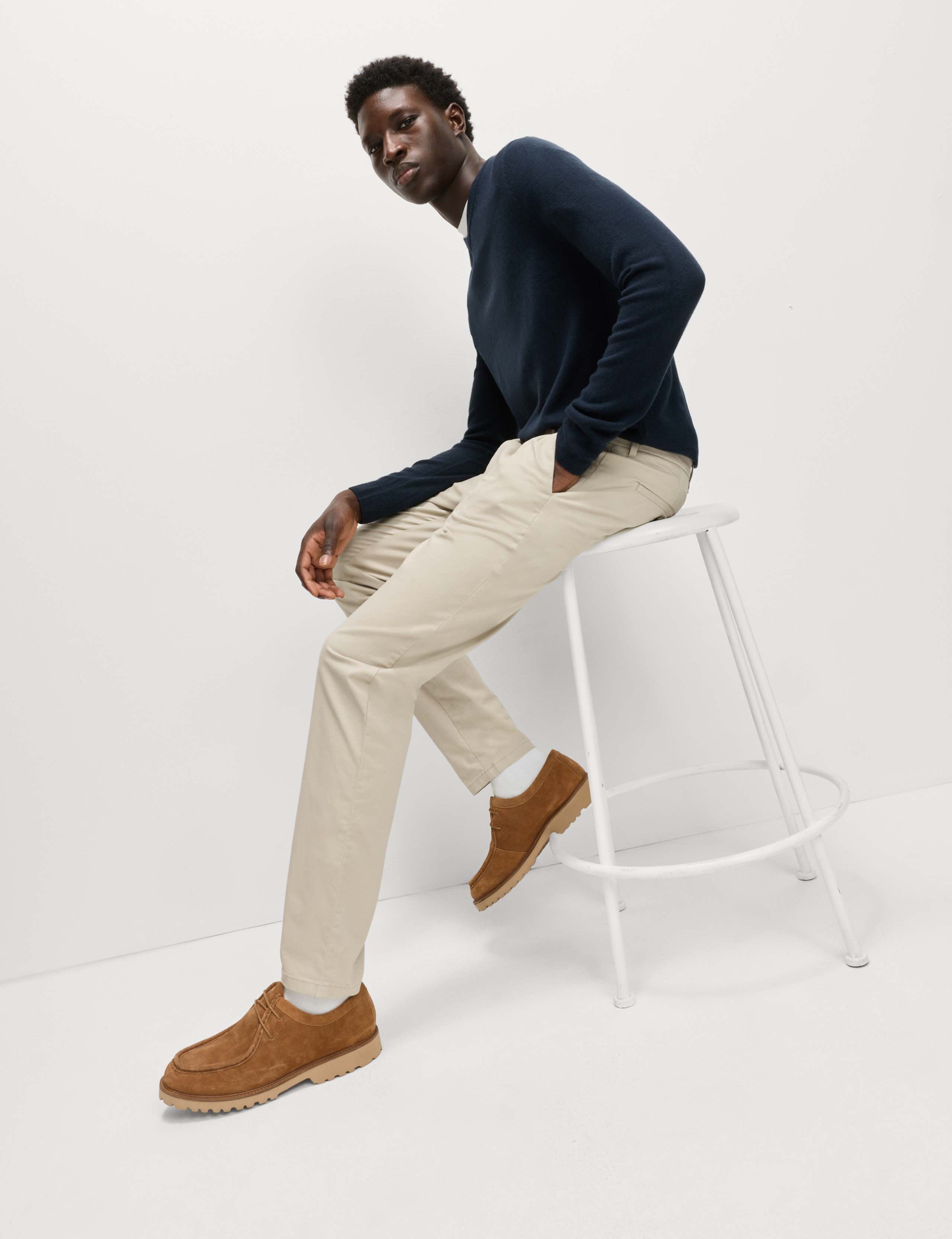 Slim Fit Cotton Rich Stretch Chinos 1 of 6