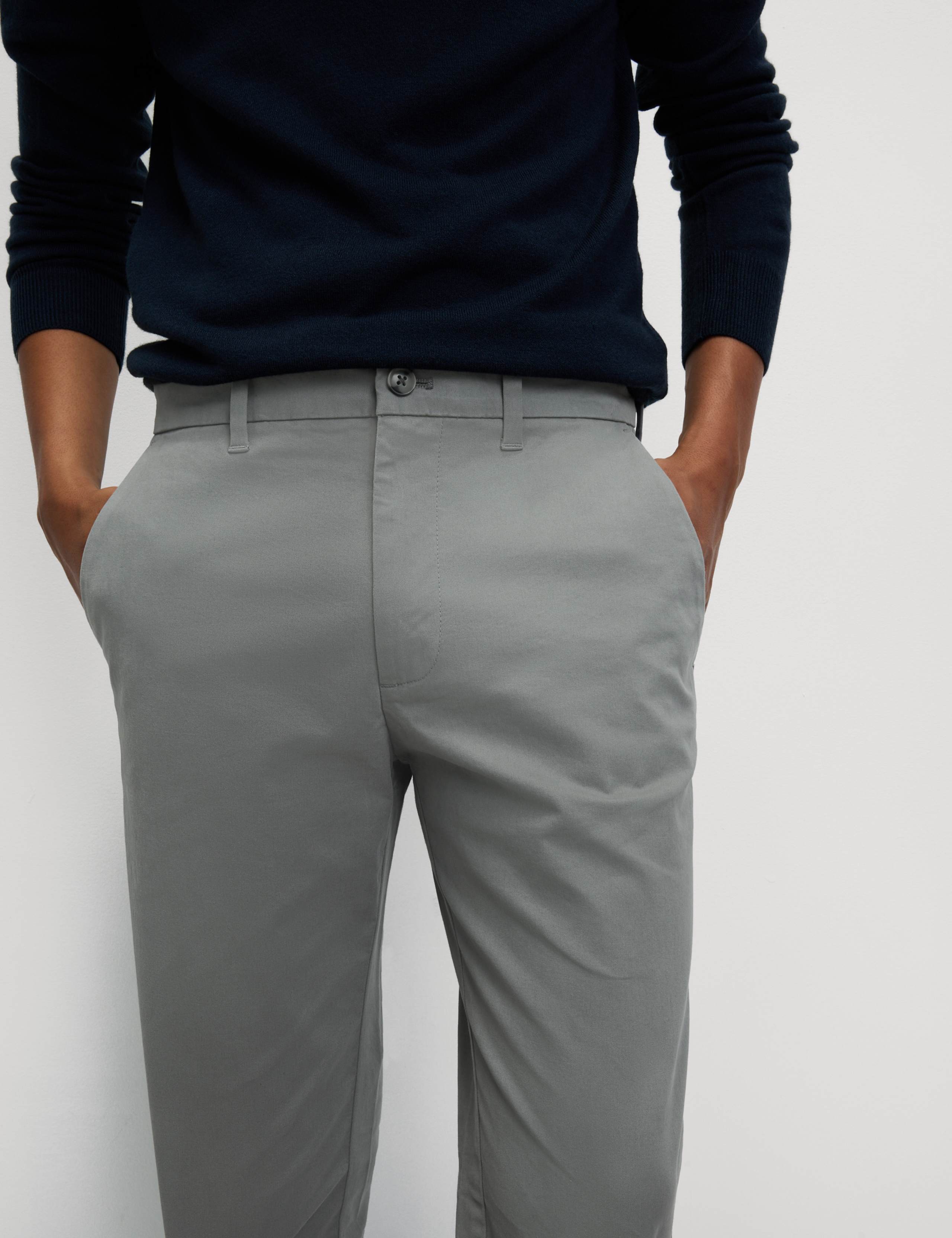 Slim Fit Cotton Rich Stretch Chinos 3 of 5