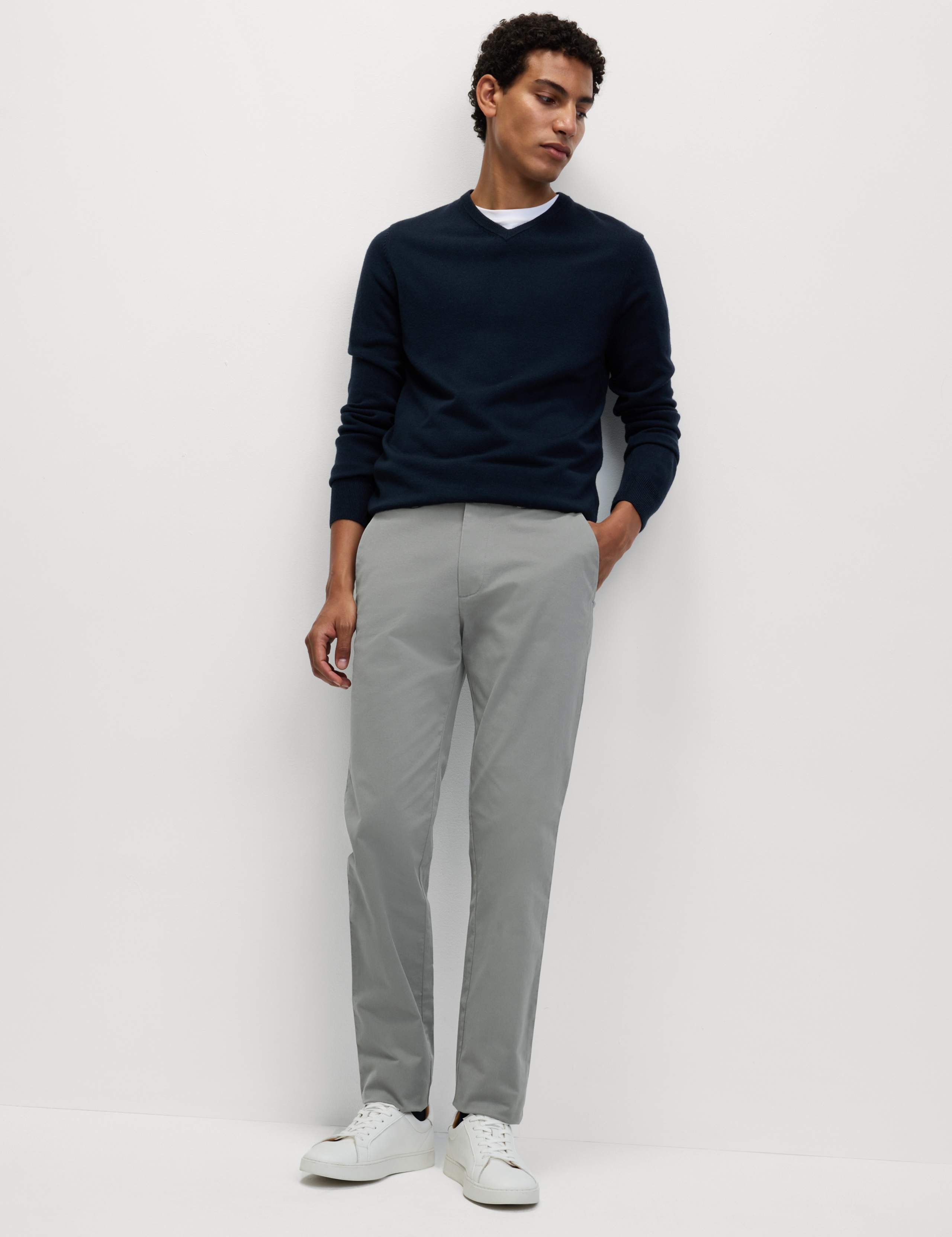 Slim Fit Cotton Rich Stretch Chinos 5 of 5