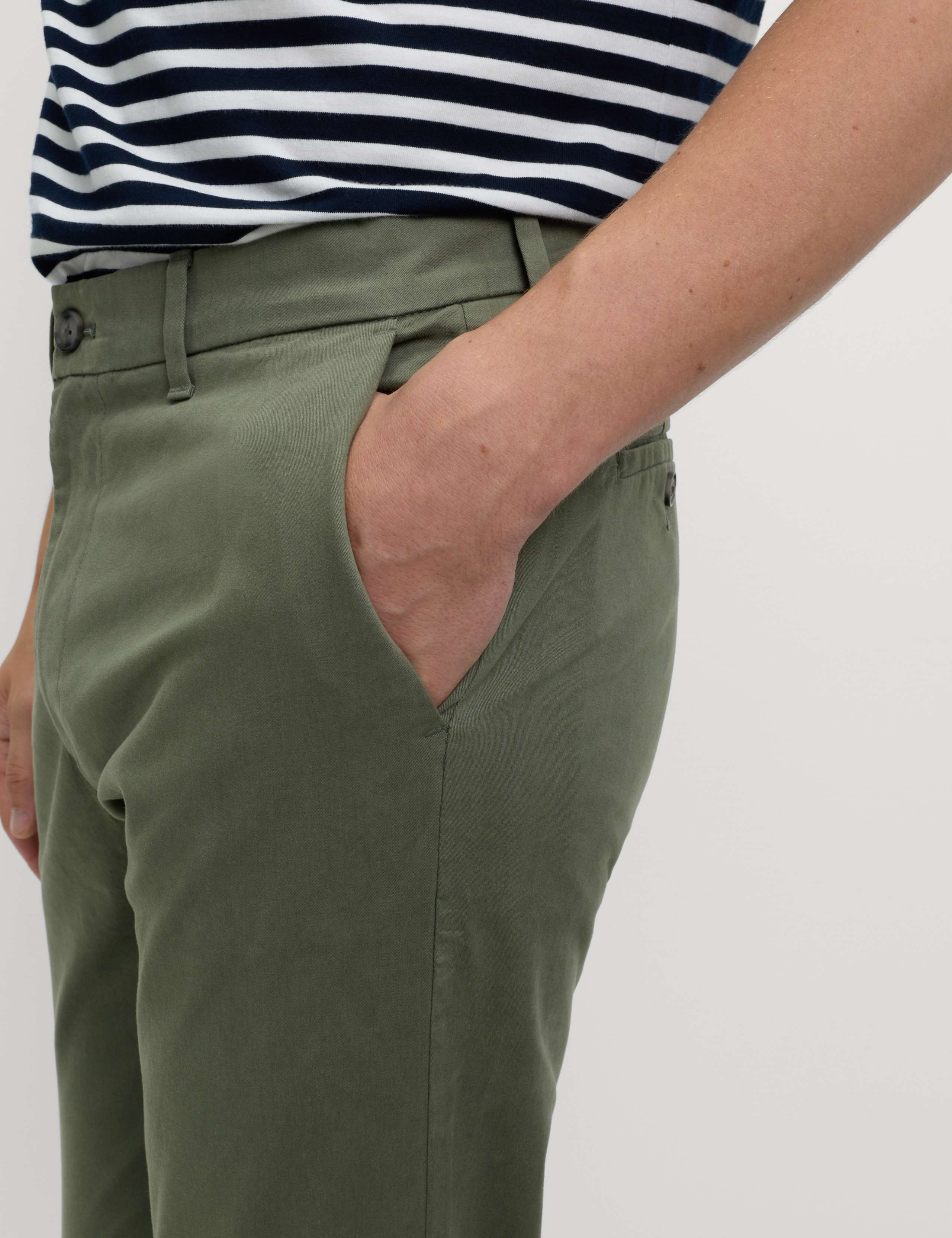 Slim Fit Cotton Rich Stretch Chinos 4 of 5