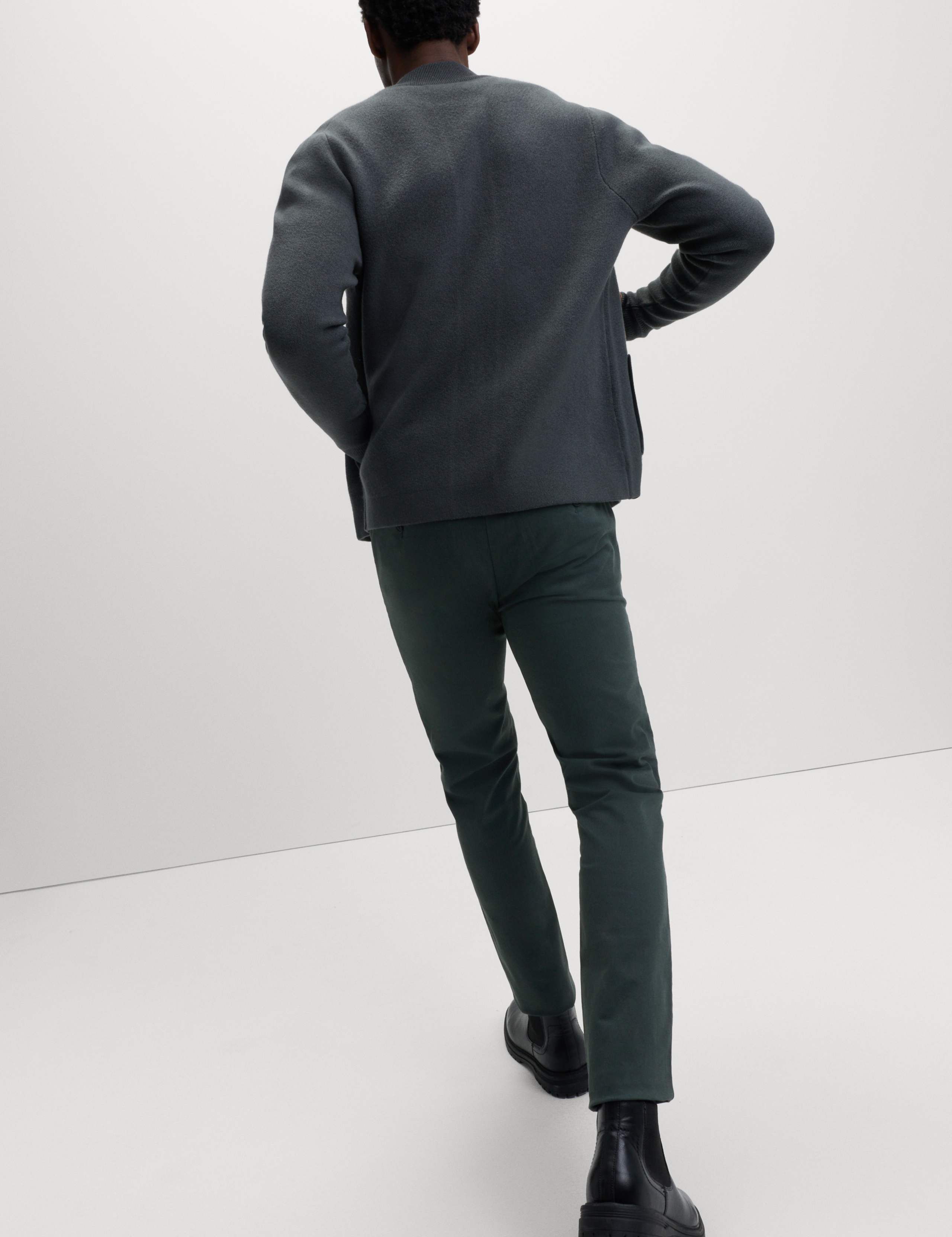 Slim Fit Cotton Rich Stretch Chinos 1 of 5