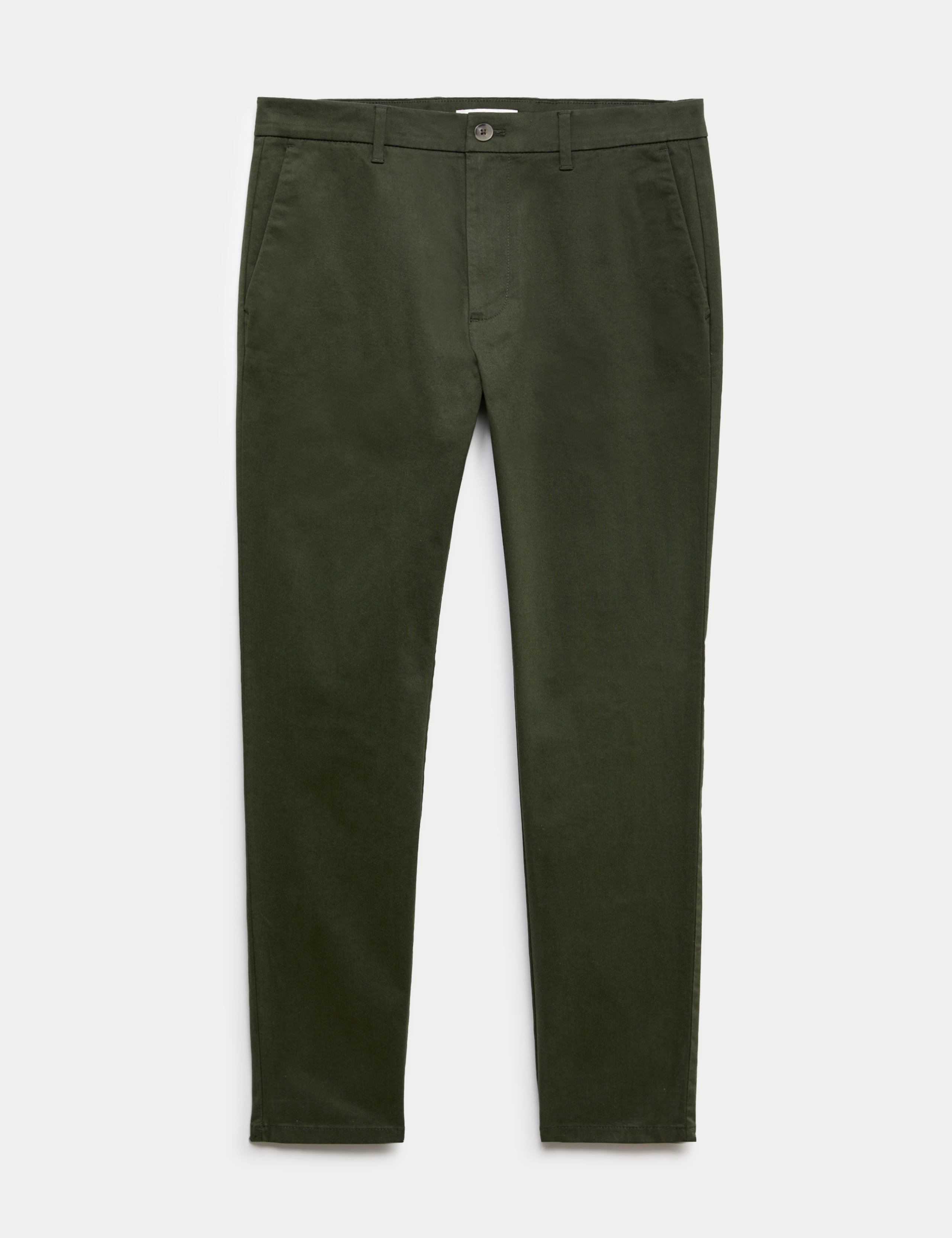 Slim Fit Cotton Rich Stretch Chinos 2 of 6