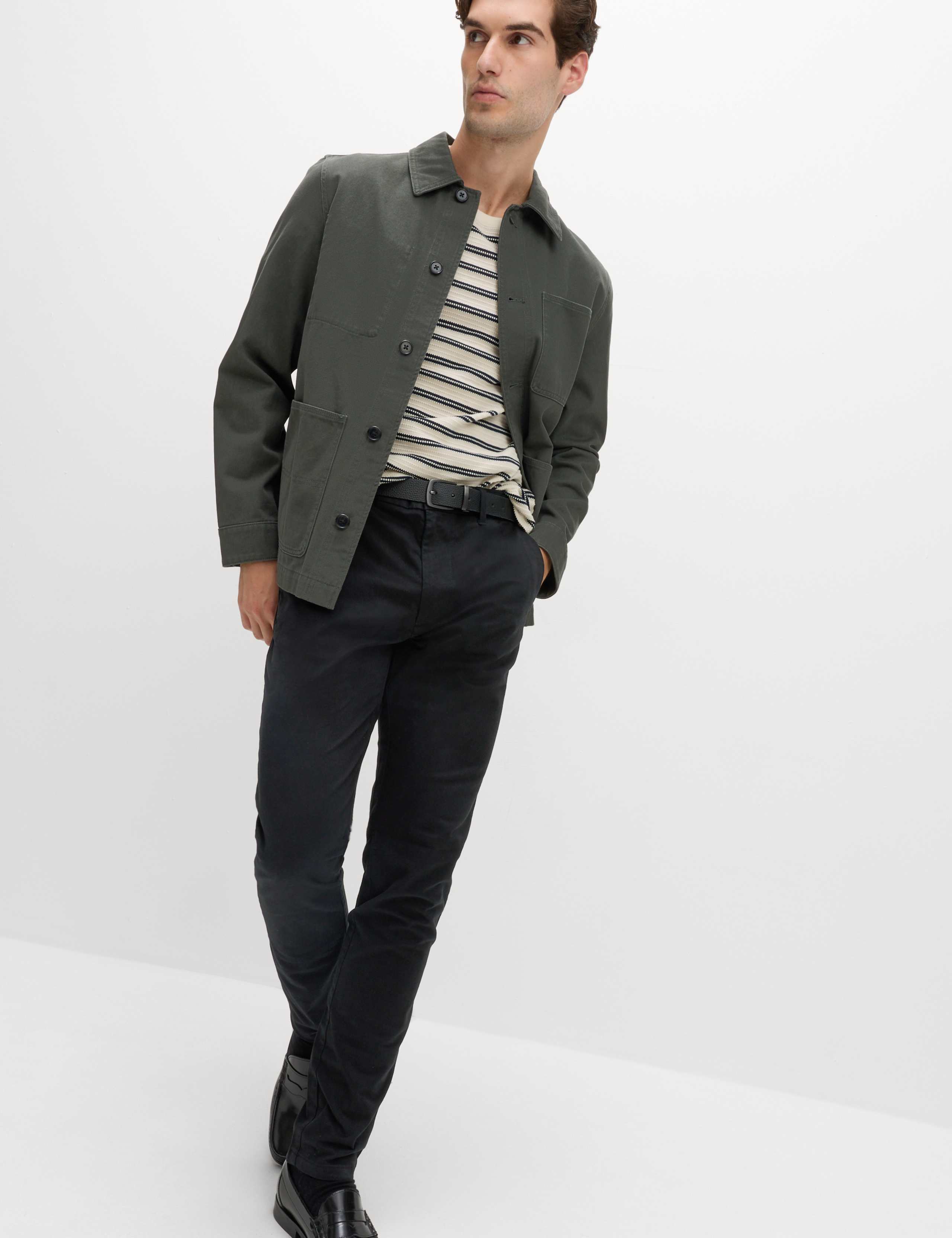 Slim Fit Cotton Rich Stretch Chinos 5 of 5