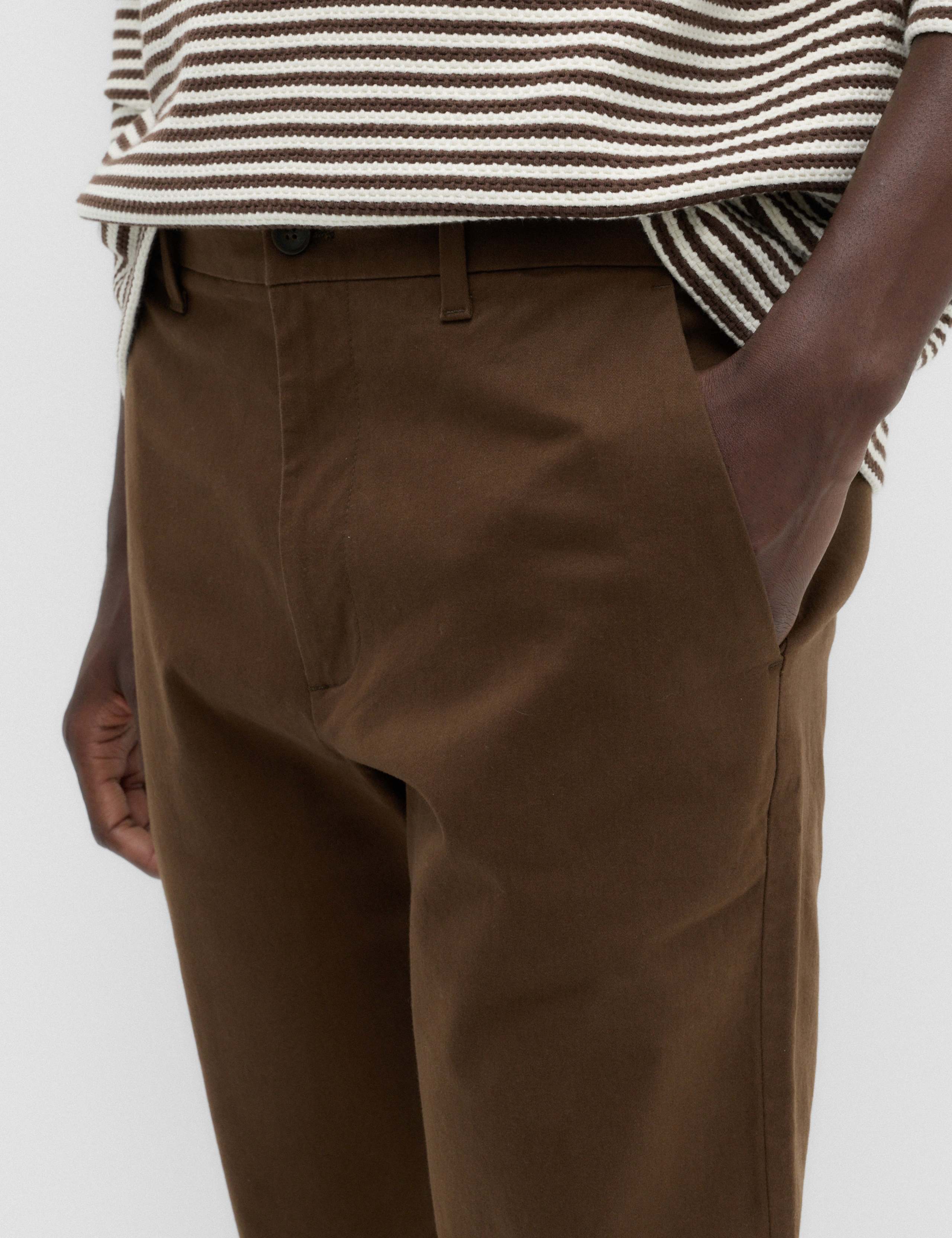 Slim Fit Cotton Rich Stretch Chinos 3 of 6