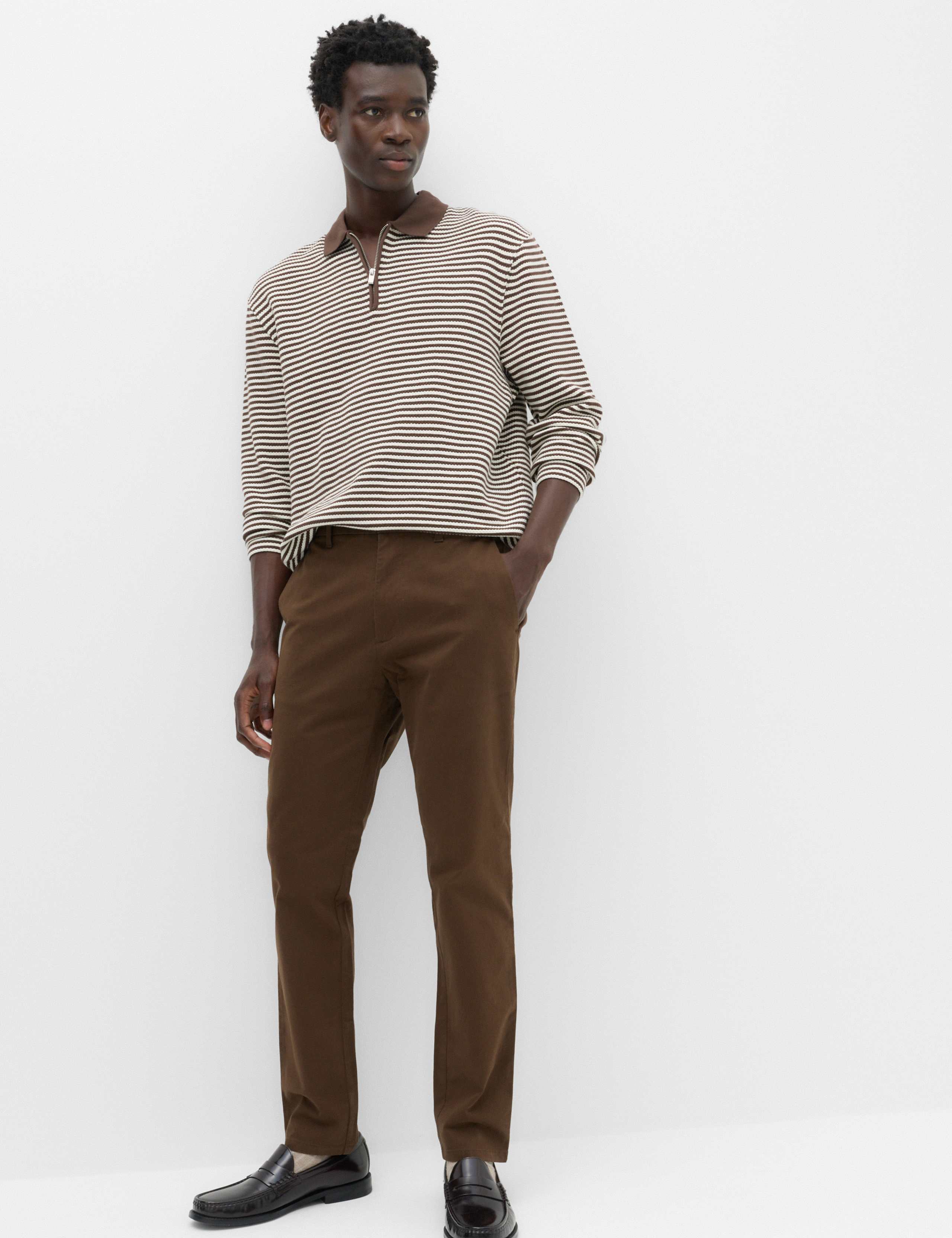 Slim Fit Cotton Rich Stretch Chinos 6 of 6