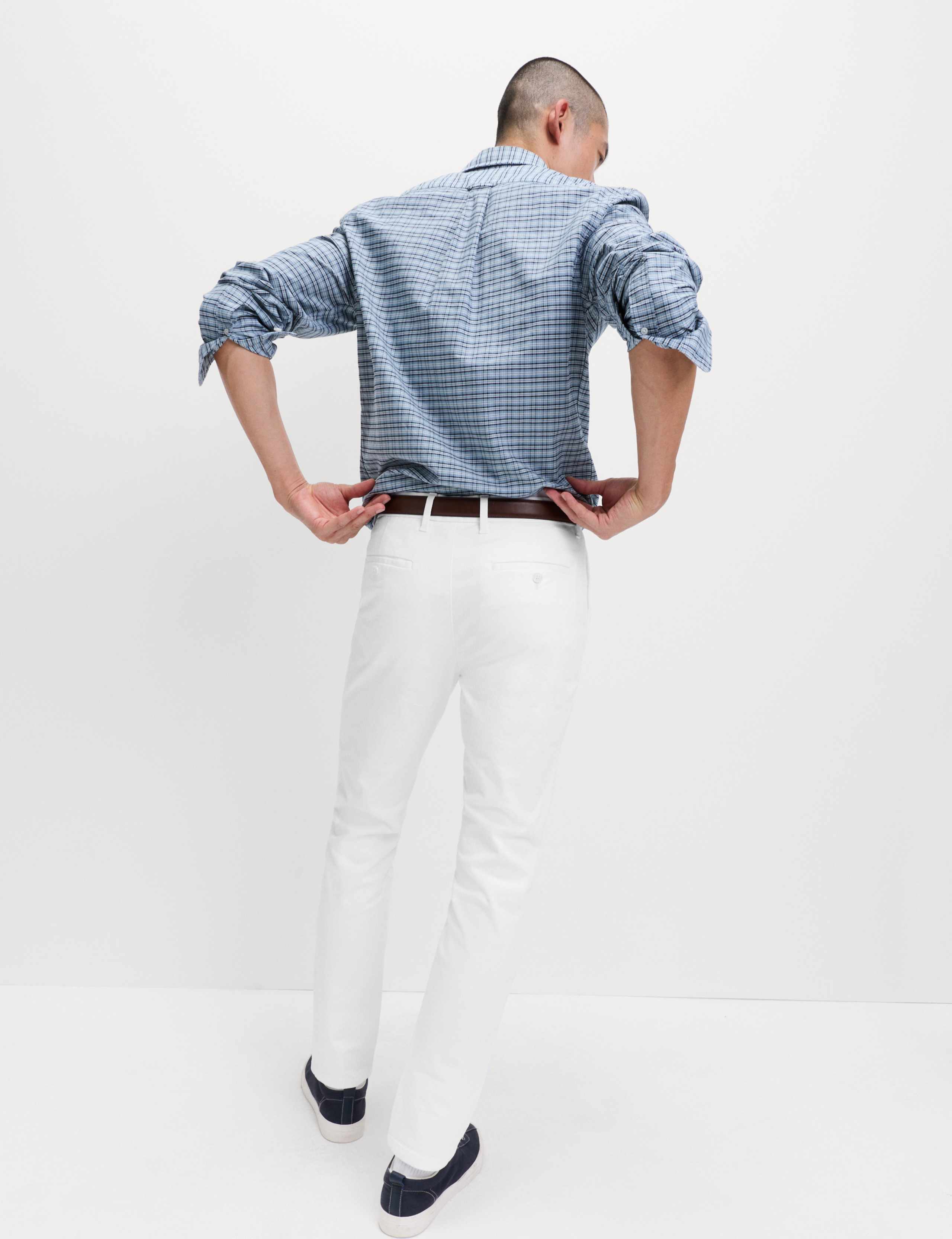 Slim Fit Cotton Rich Stretch Chinos 3 of 6