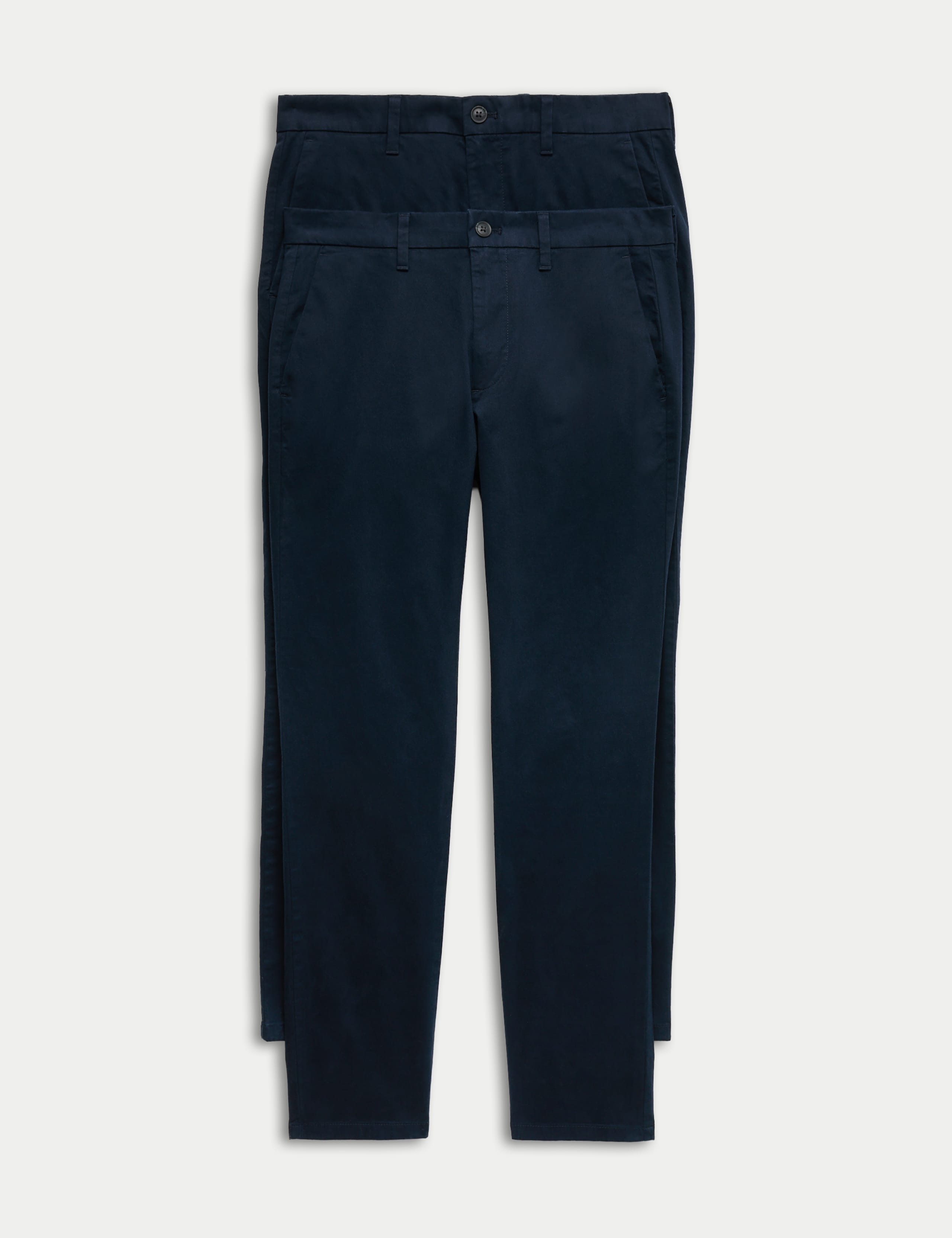 2 Pack Slim Fit Stretch Chinos 1 of 6