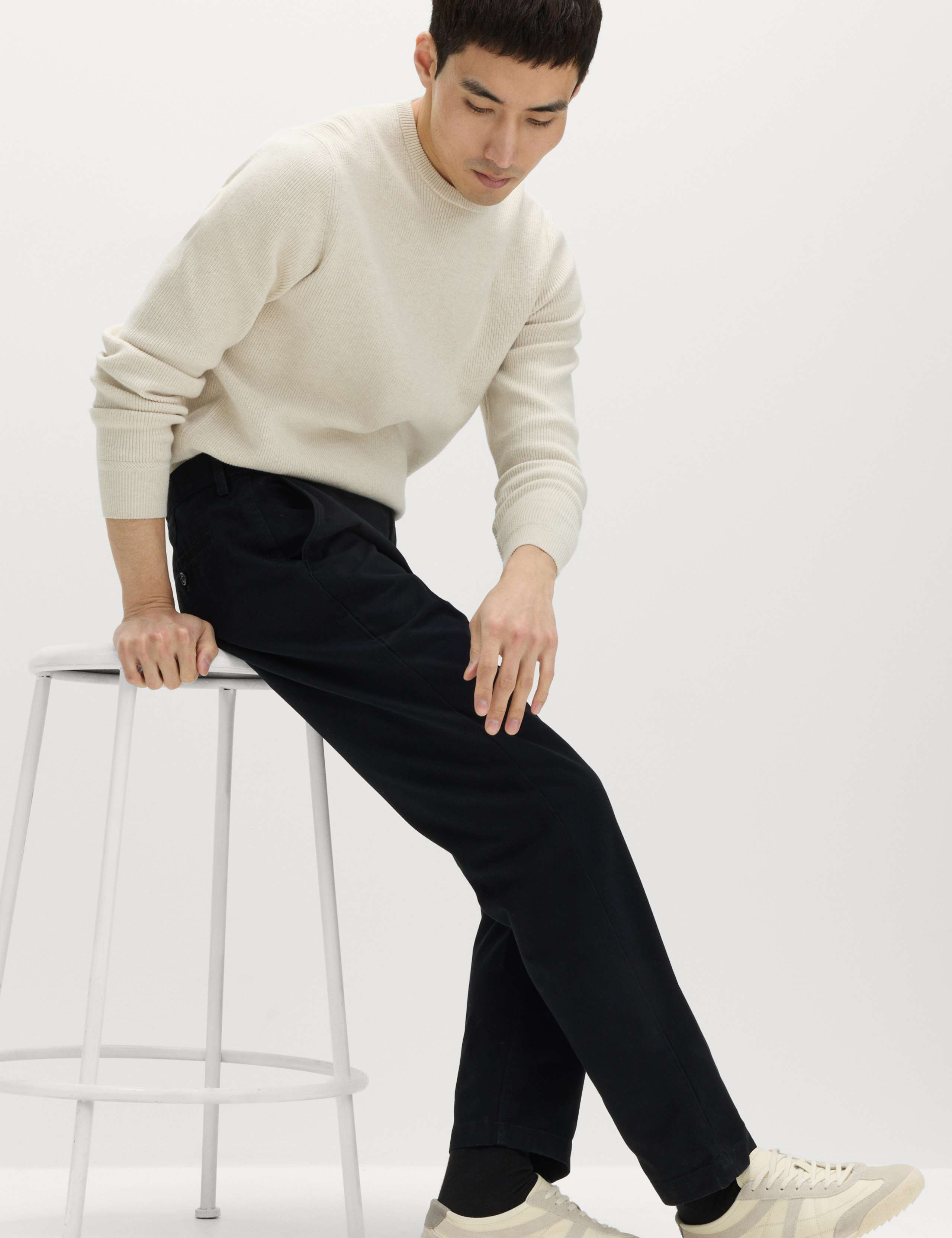 Regular Fit Pure Cotton Twill Chinos 6 of 6