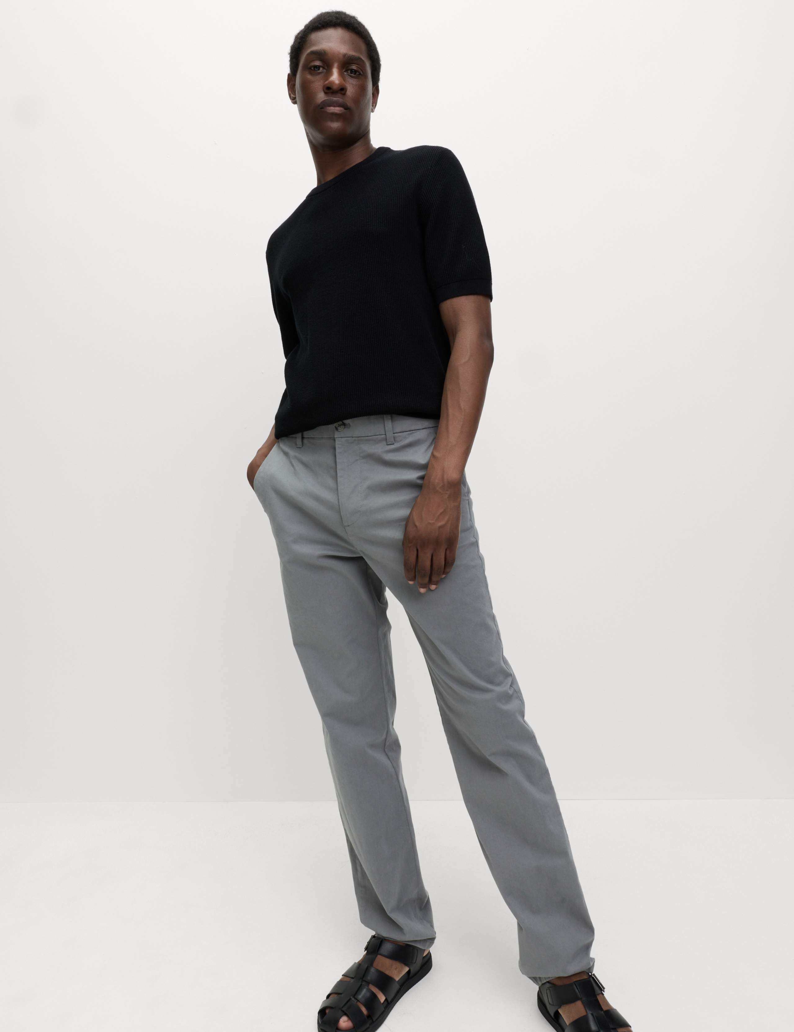 2pk Regular Fit Stretch Chinos 3 of 4