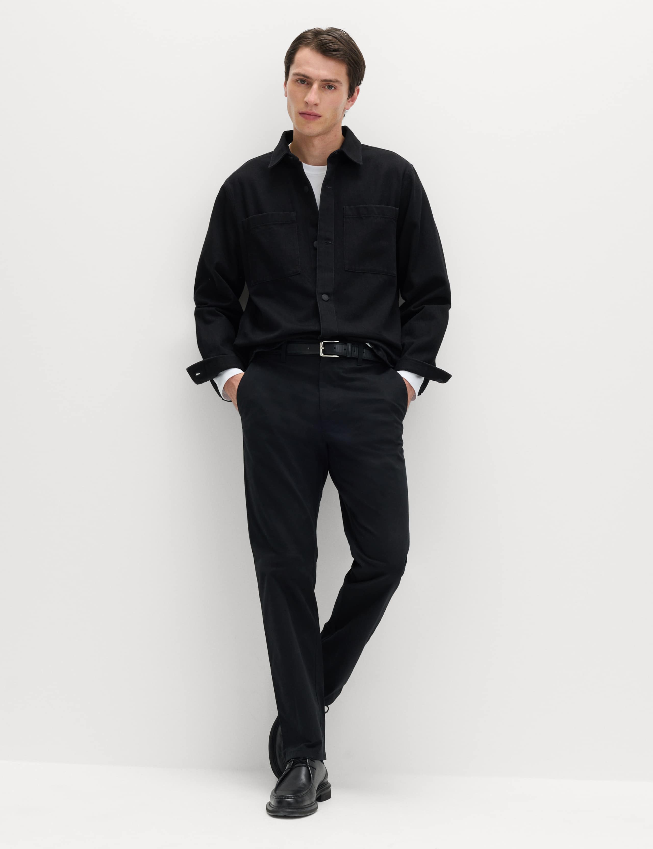 2 Pack Regular Fit Stretch Chinos 2 of 5