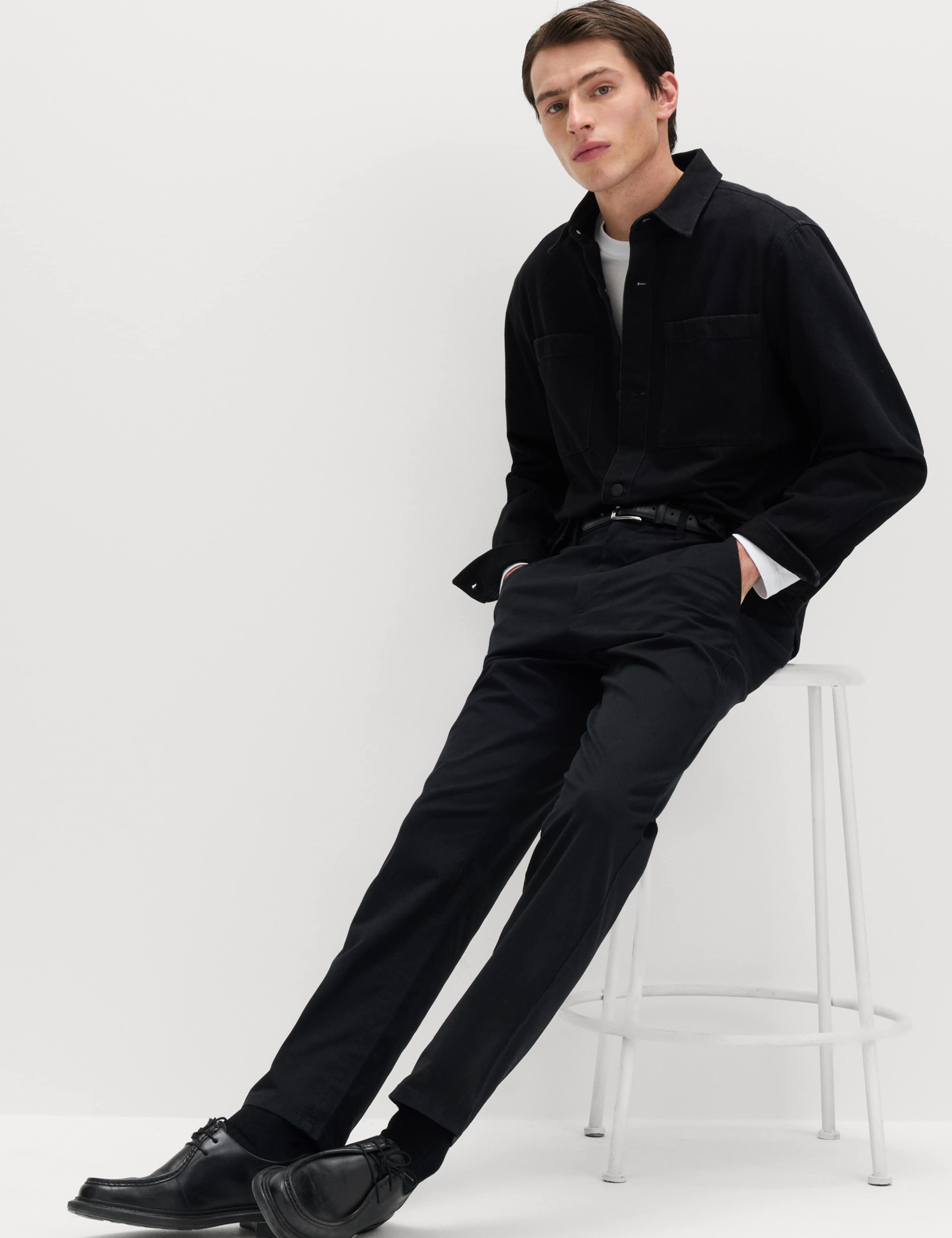 2 Pack Regular Fit Stretch Chinos 4 of 5