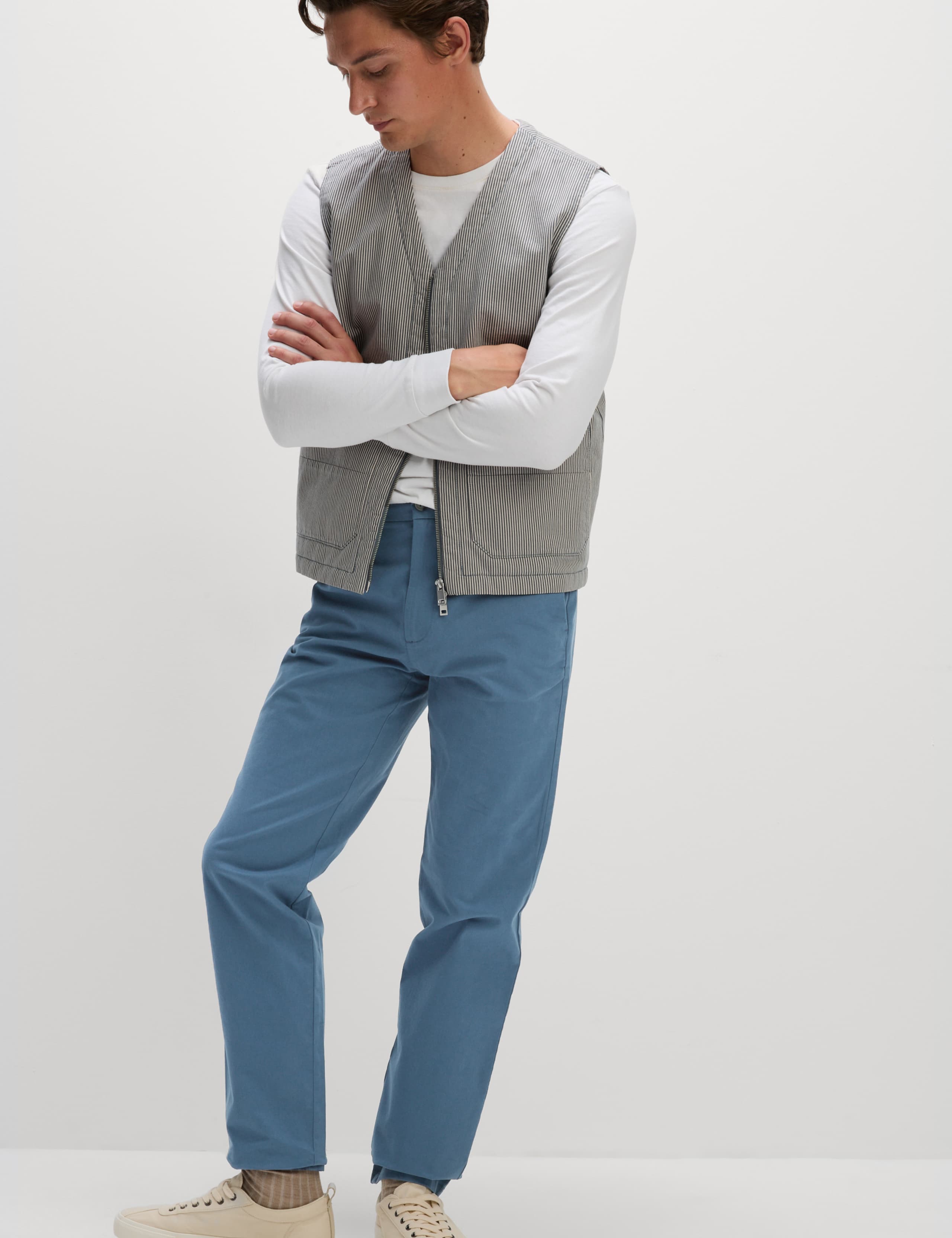 Regular Fit Stretch Chinos 1 of 5