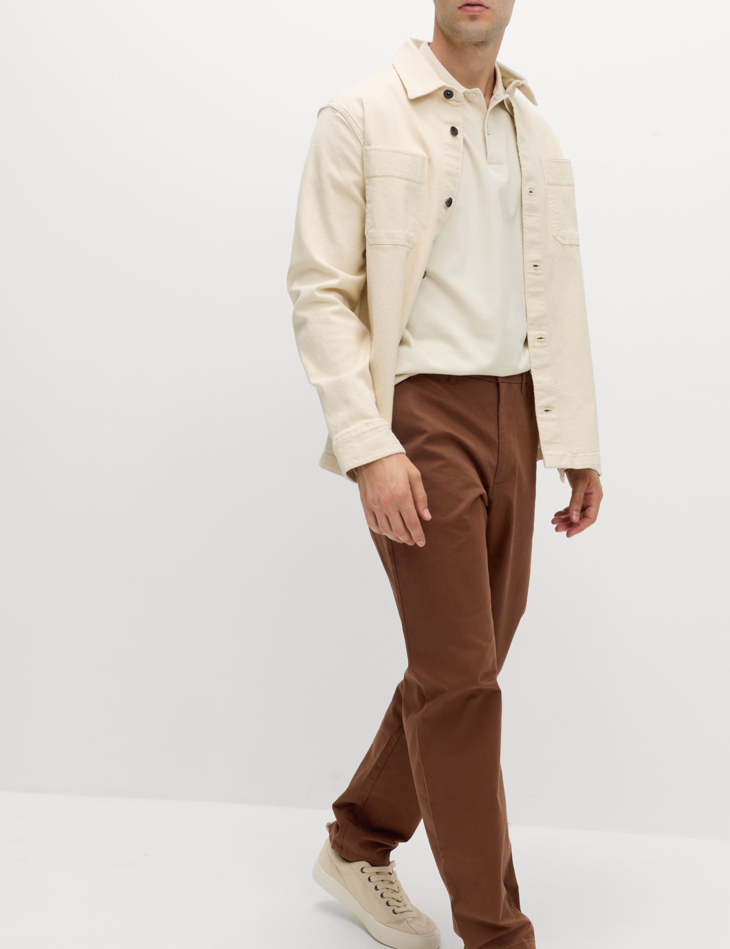 Regular Fit Stretch Chinos 5 of 5