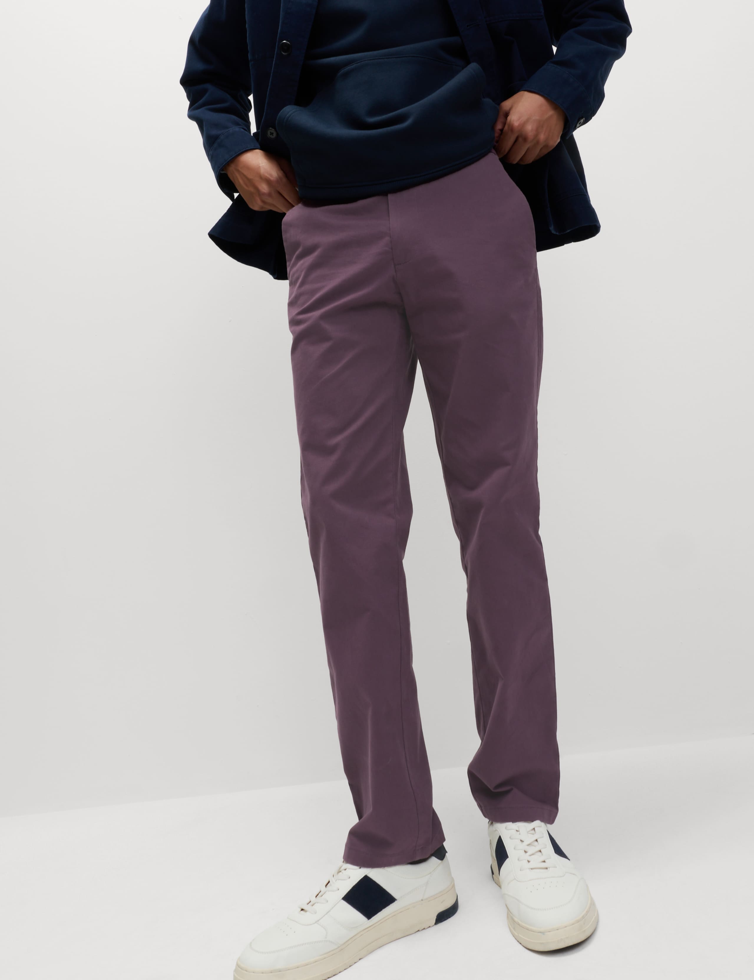 Regular Fit Stretch Chinos 1 of 6