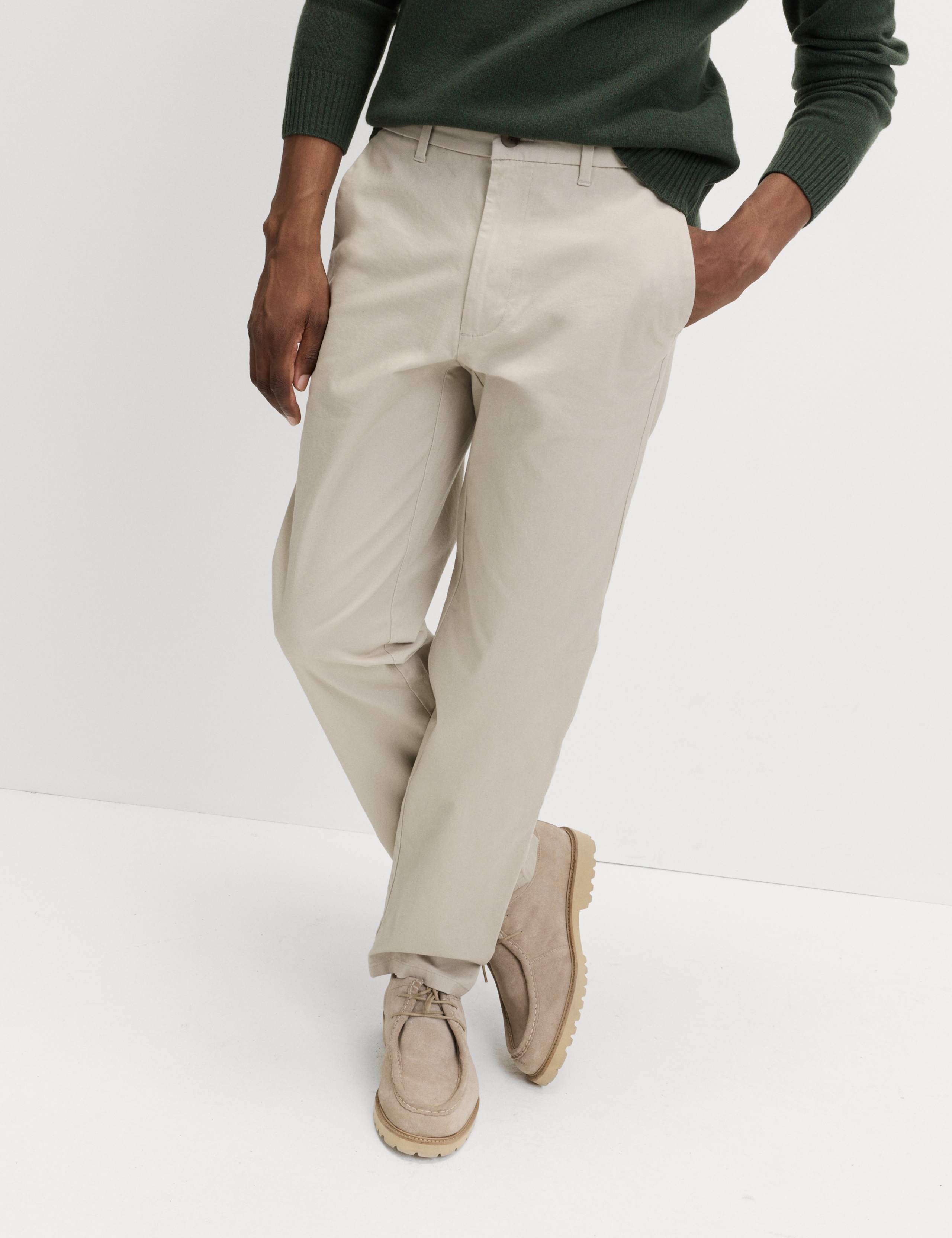 Regular Fit Stretch Chinos 1 of 5