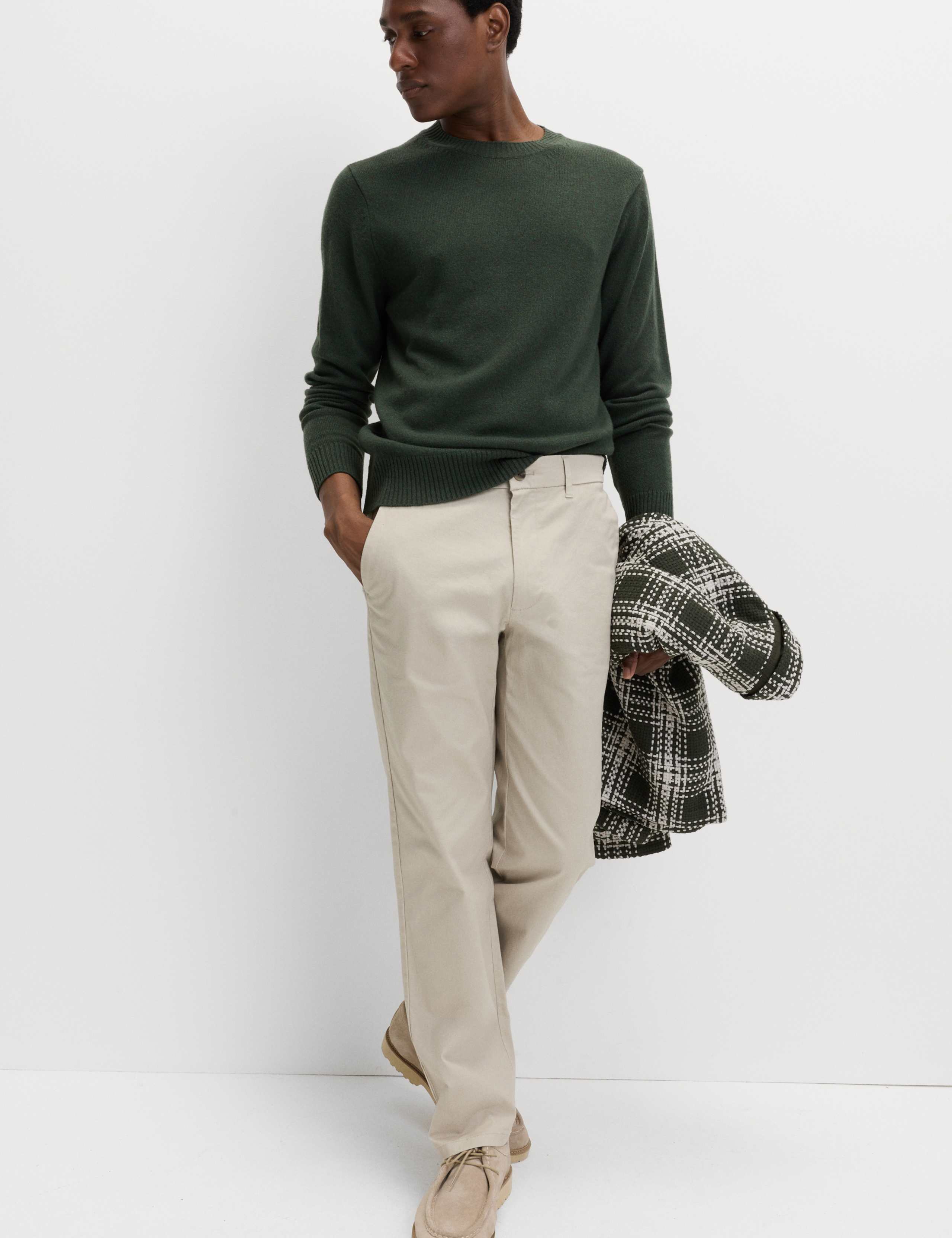 Regular Fit Stretch Chinos 3 of 5