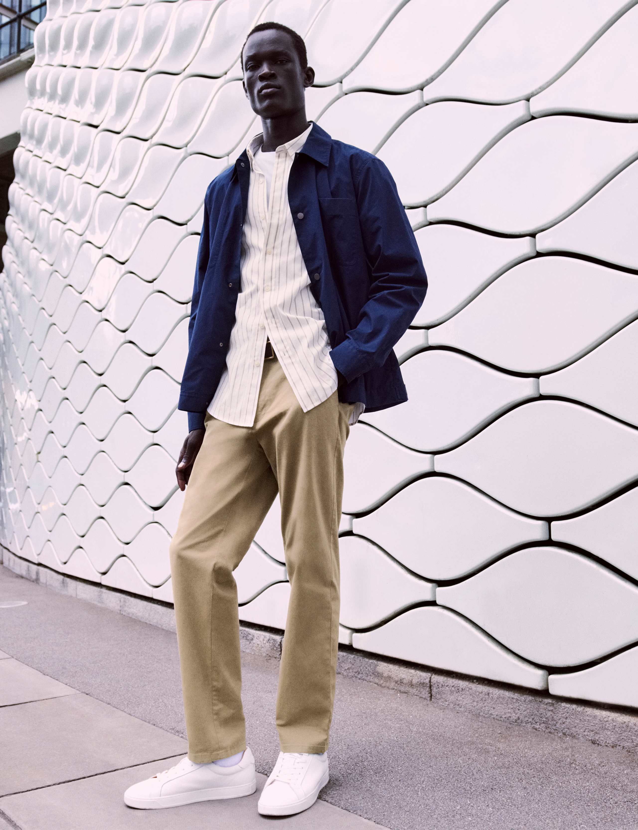 Regular Fit Stretch Chinos 1 of 7