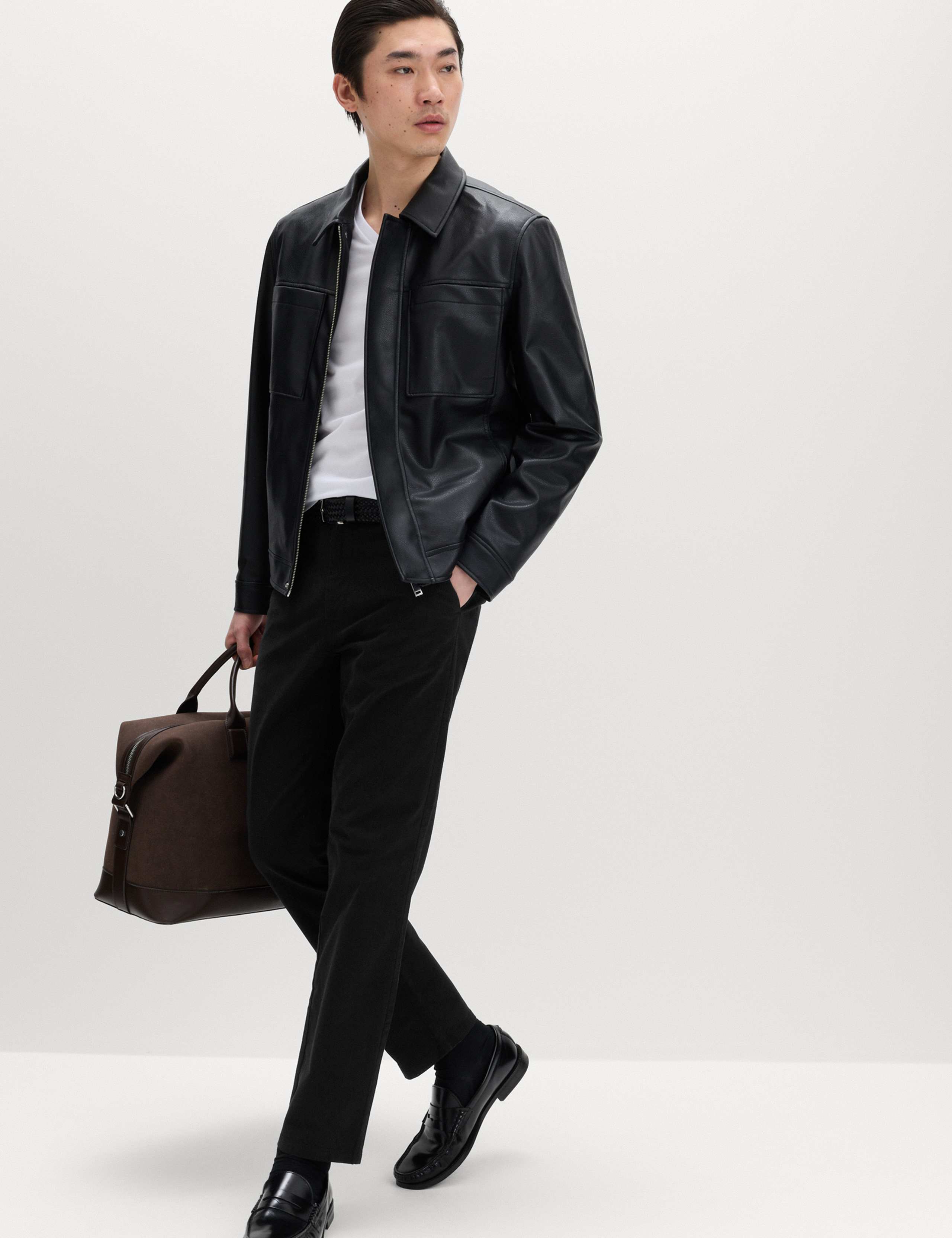 Regular Fit Half Elasticated Waist Chinos 7 of 7
