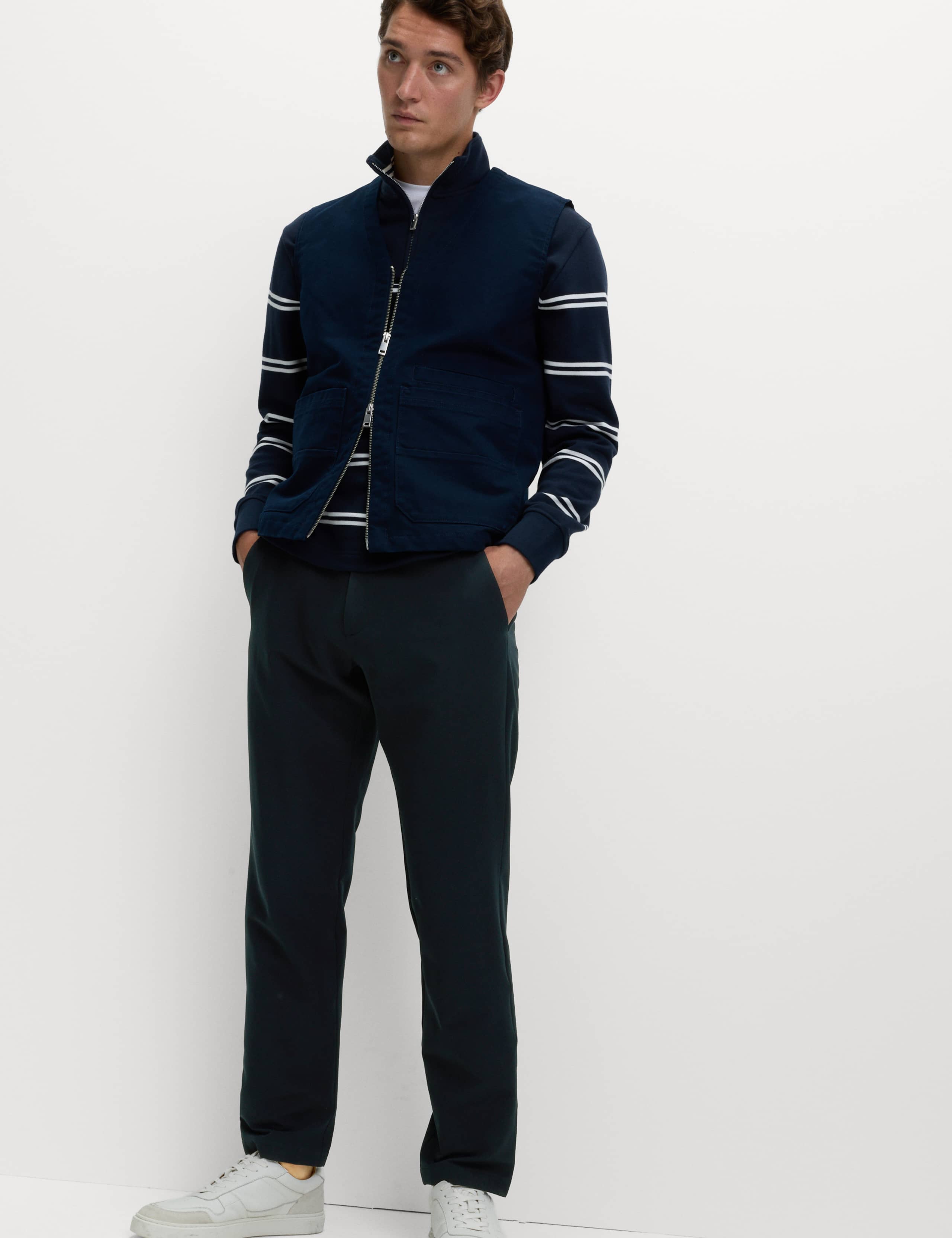 Regular Fit Thermal Technical Chinos 4 of 5