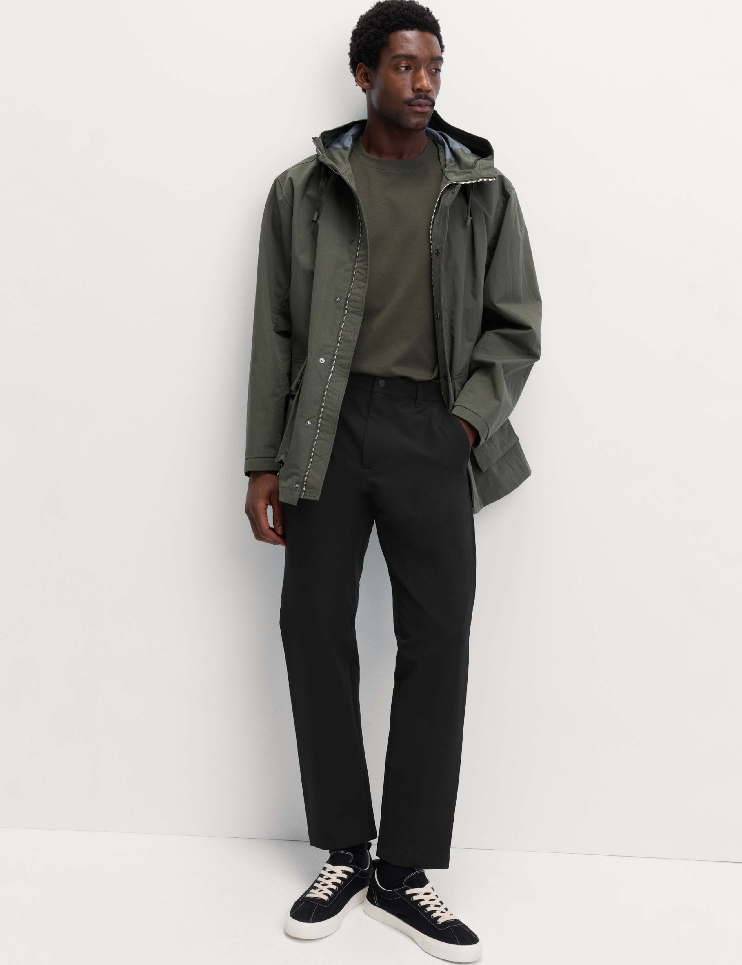 Regular Fit Thermal Technical Chinos 1 of 6