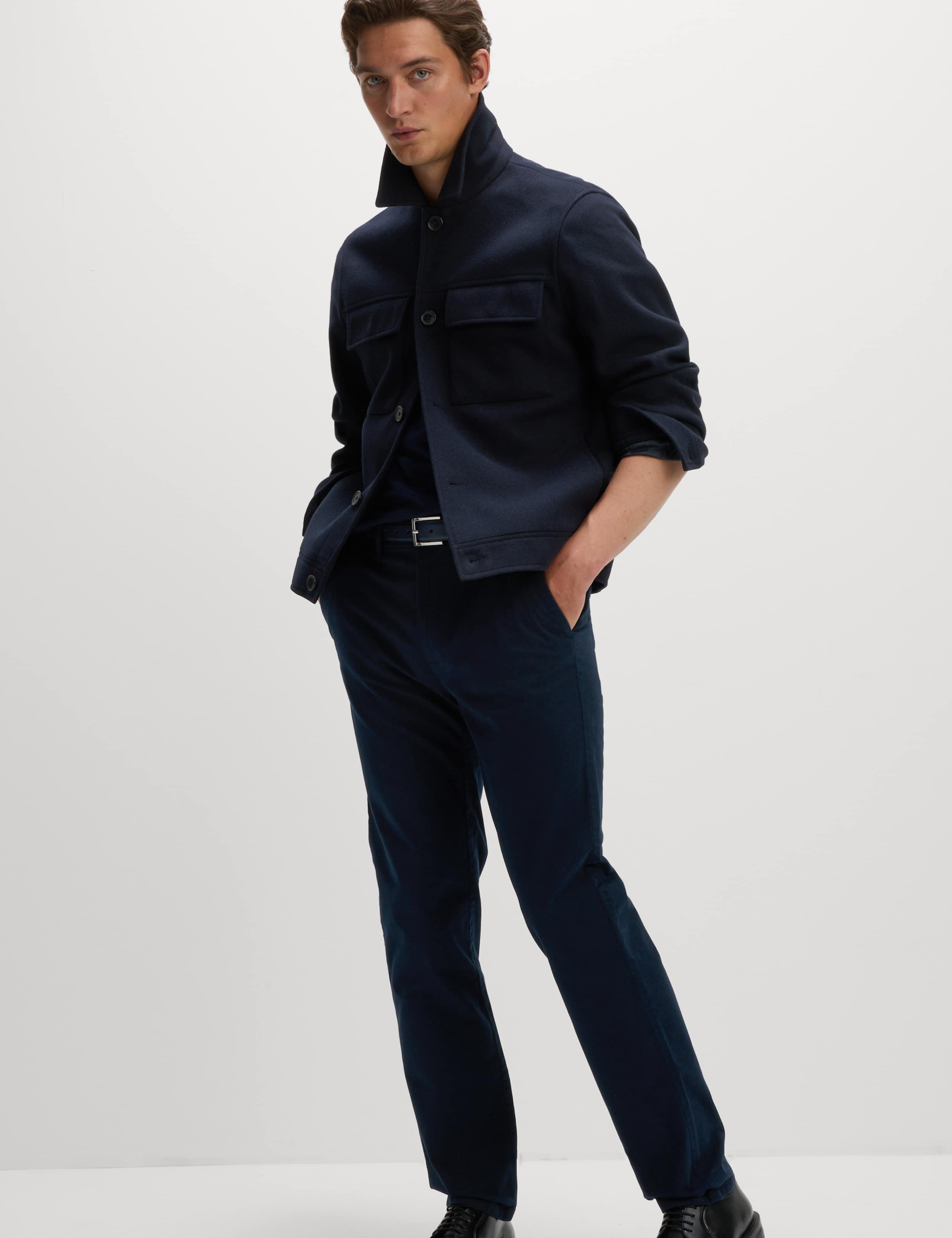 2pk Elasticated Waist Stretch Chinos 4 of 6