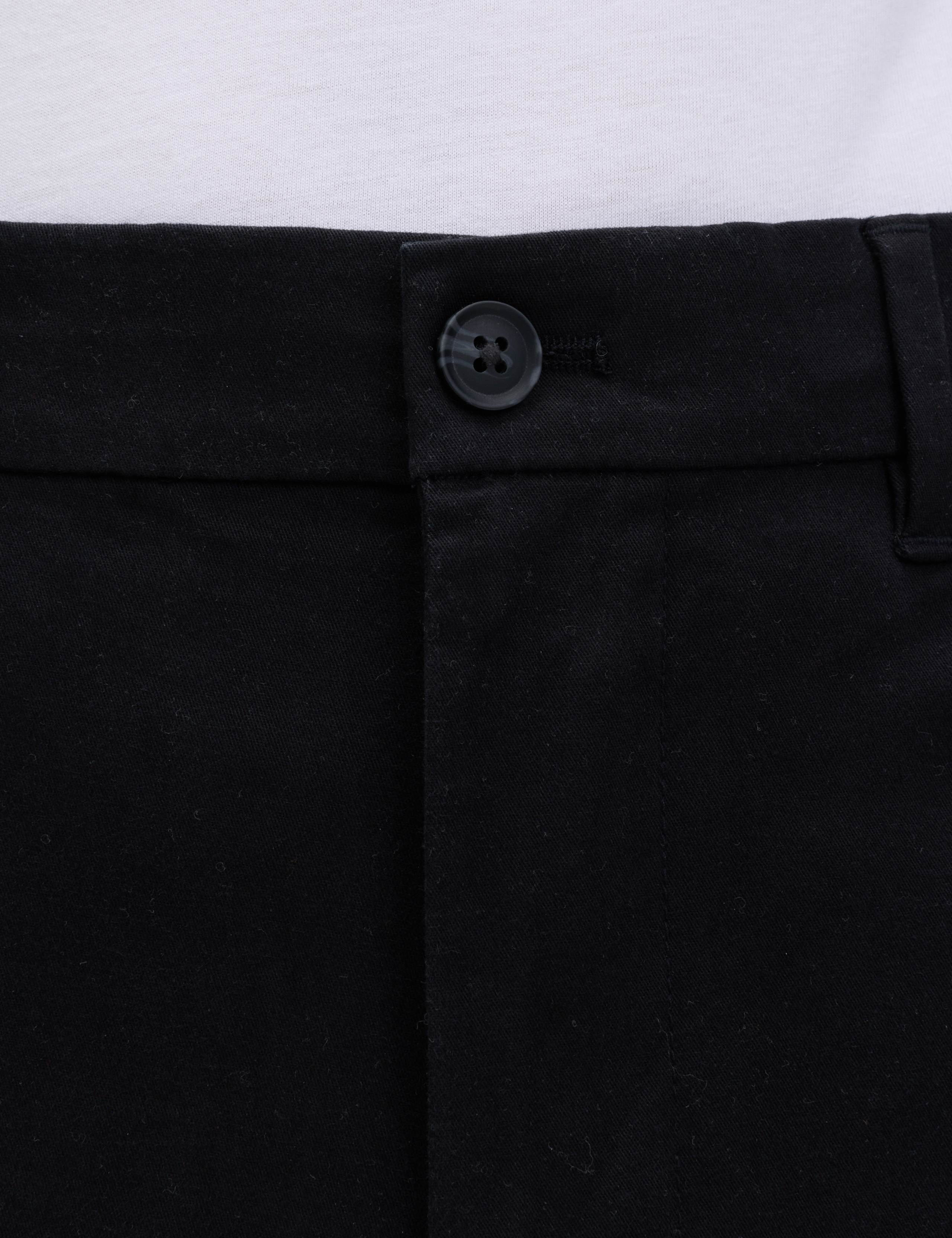 2 Pack Half Elasticated Waist Stretch Chinos 3 of 6