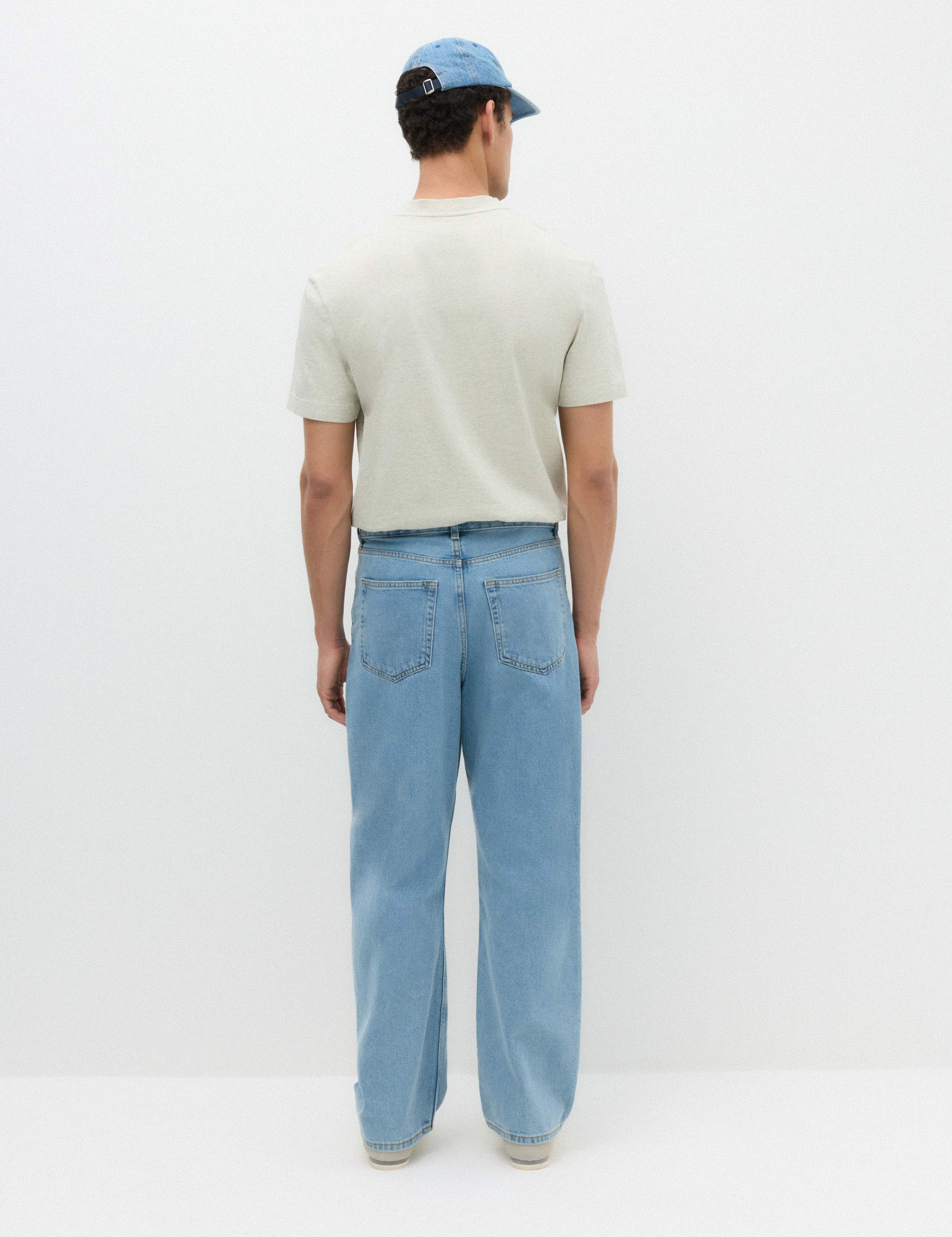 Loose Fit Pure Cotton Rigid Value Jeans 3 of 8