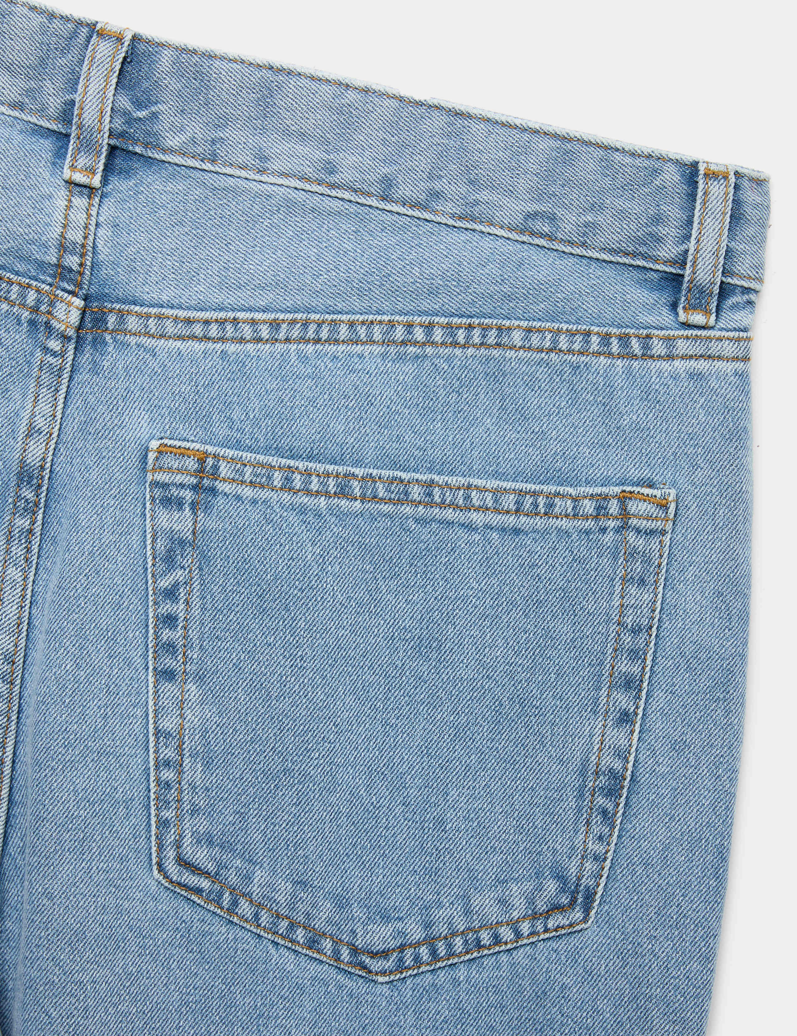 Loose Fit Pure Cotton Rigid Jeans 8 of 8