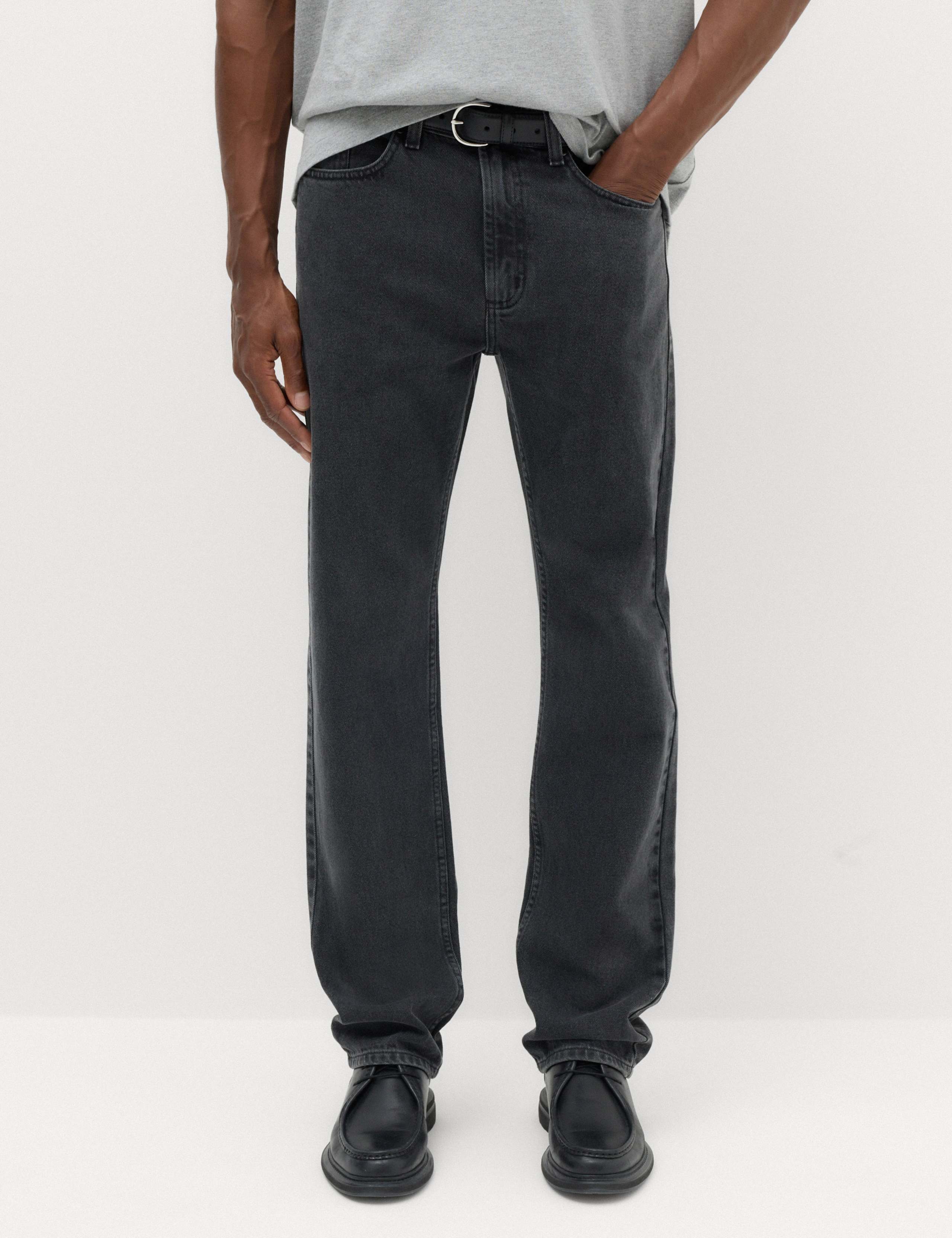 Straight Fit Pure Cotton Value Jeans 1 of 7