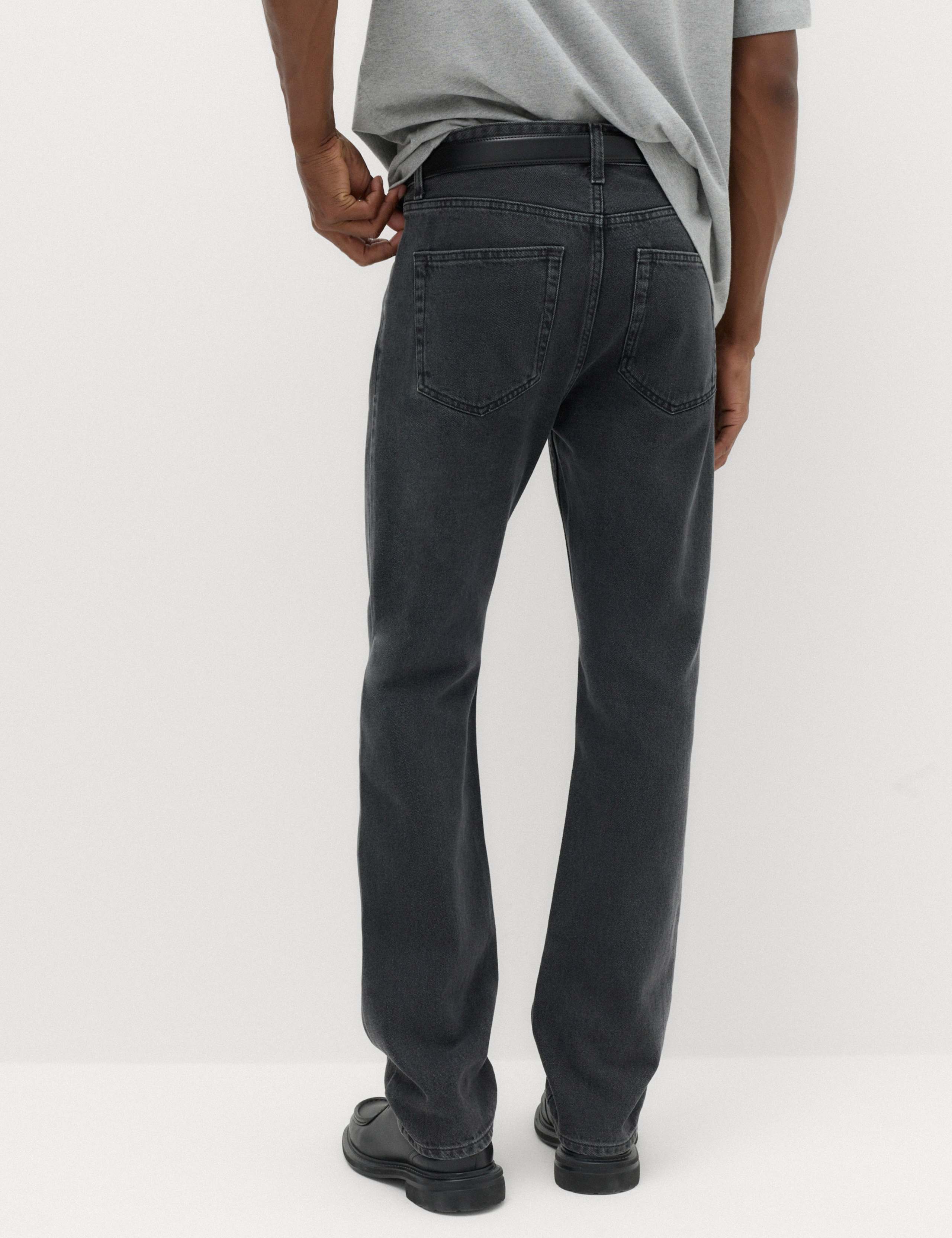 Straight Fit Pure Cotton Value Jeans 5 of 7