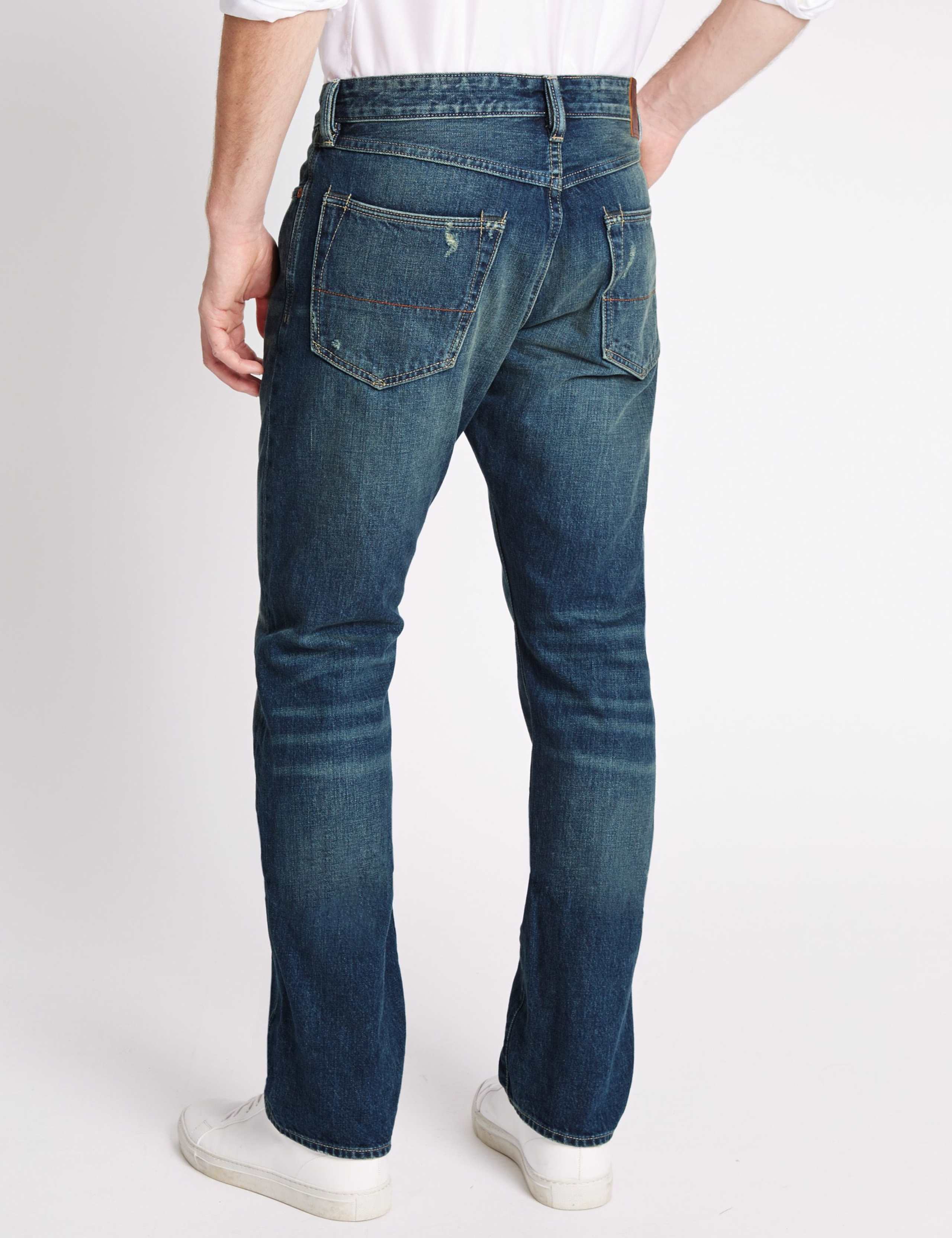 Pure Cotton Limited Edition Vintage Wash Selvedge Jeans 3 of 3