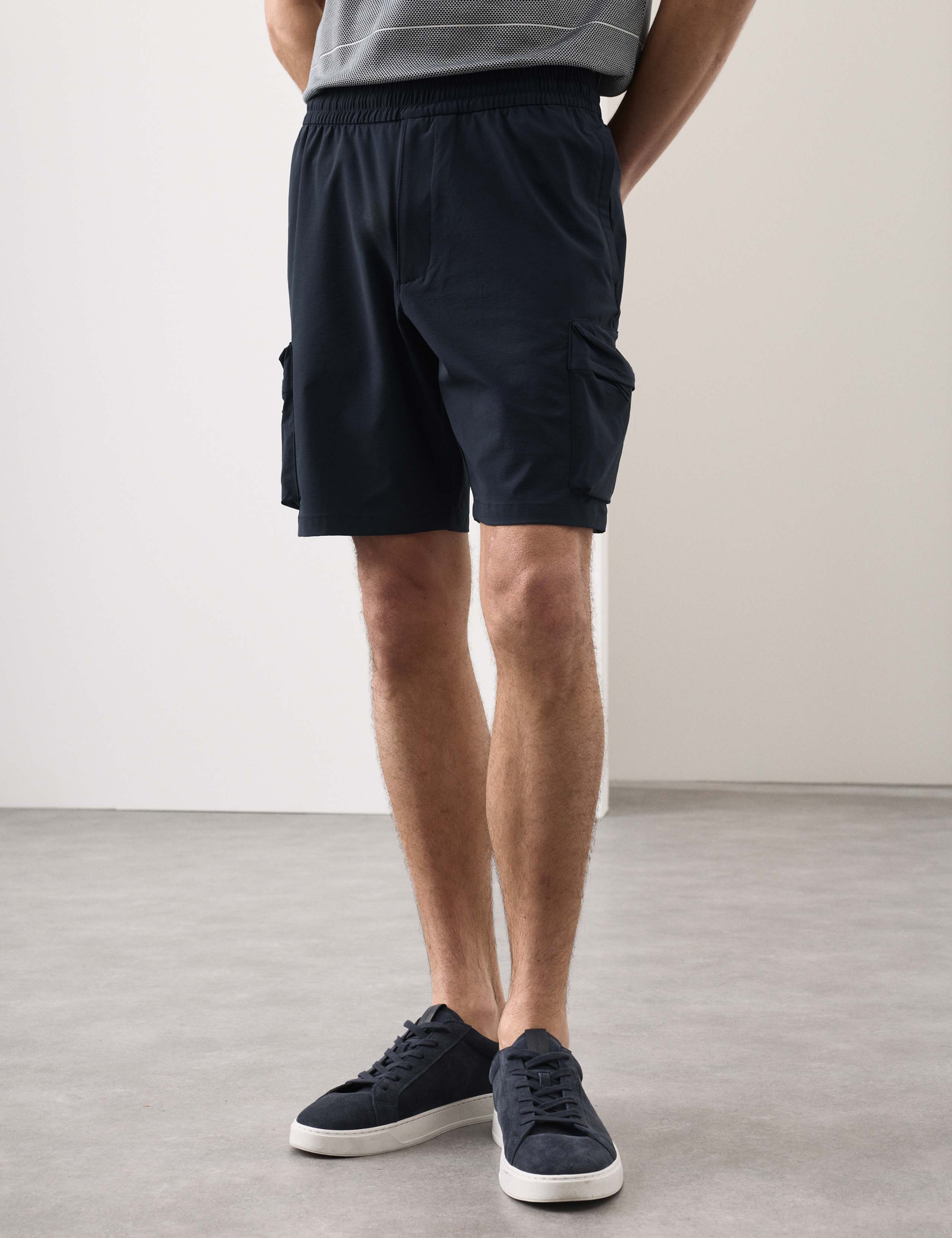 Technical Stretch Cargo Shorts 1 of 7