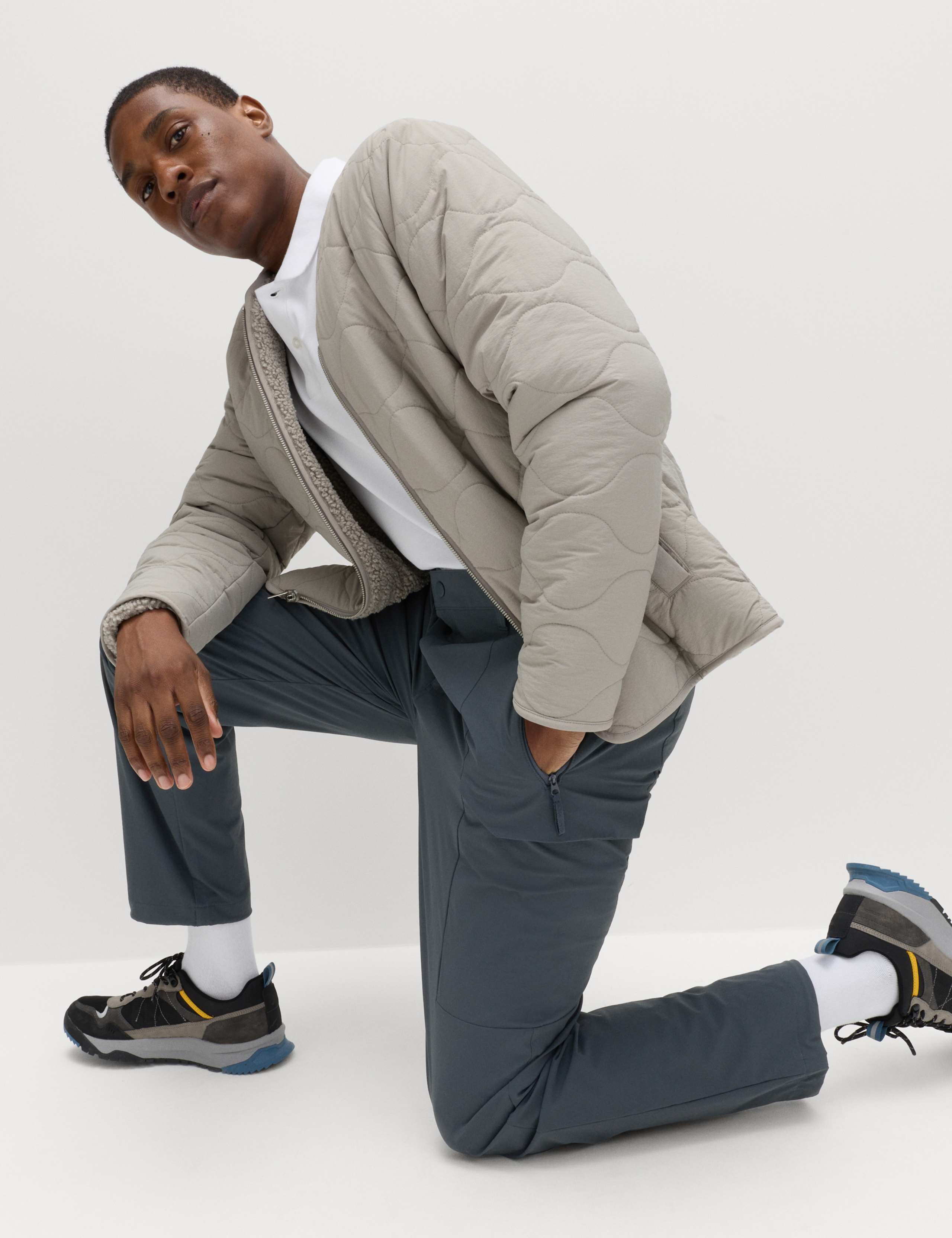 Straight Fit Technical Cargo Trousers 4 of 6