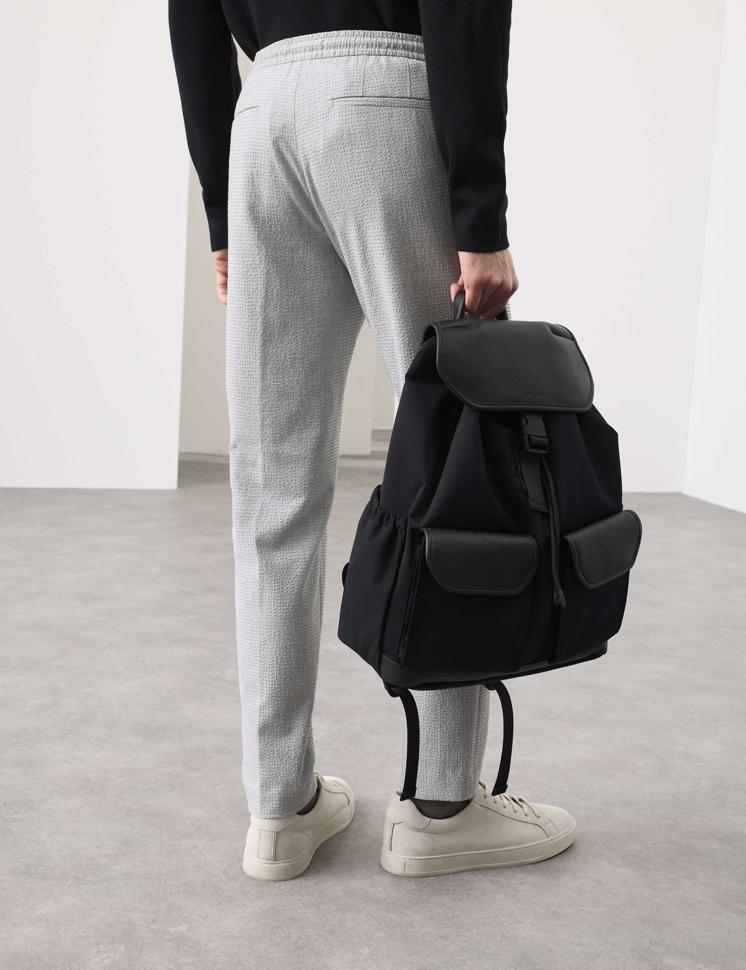 Tapered Fit Seersucker Joggers 5 of 6