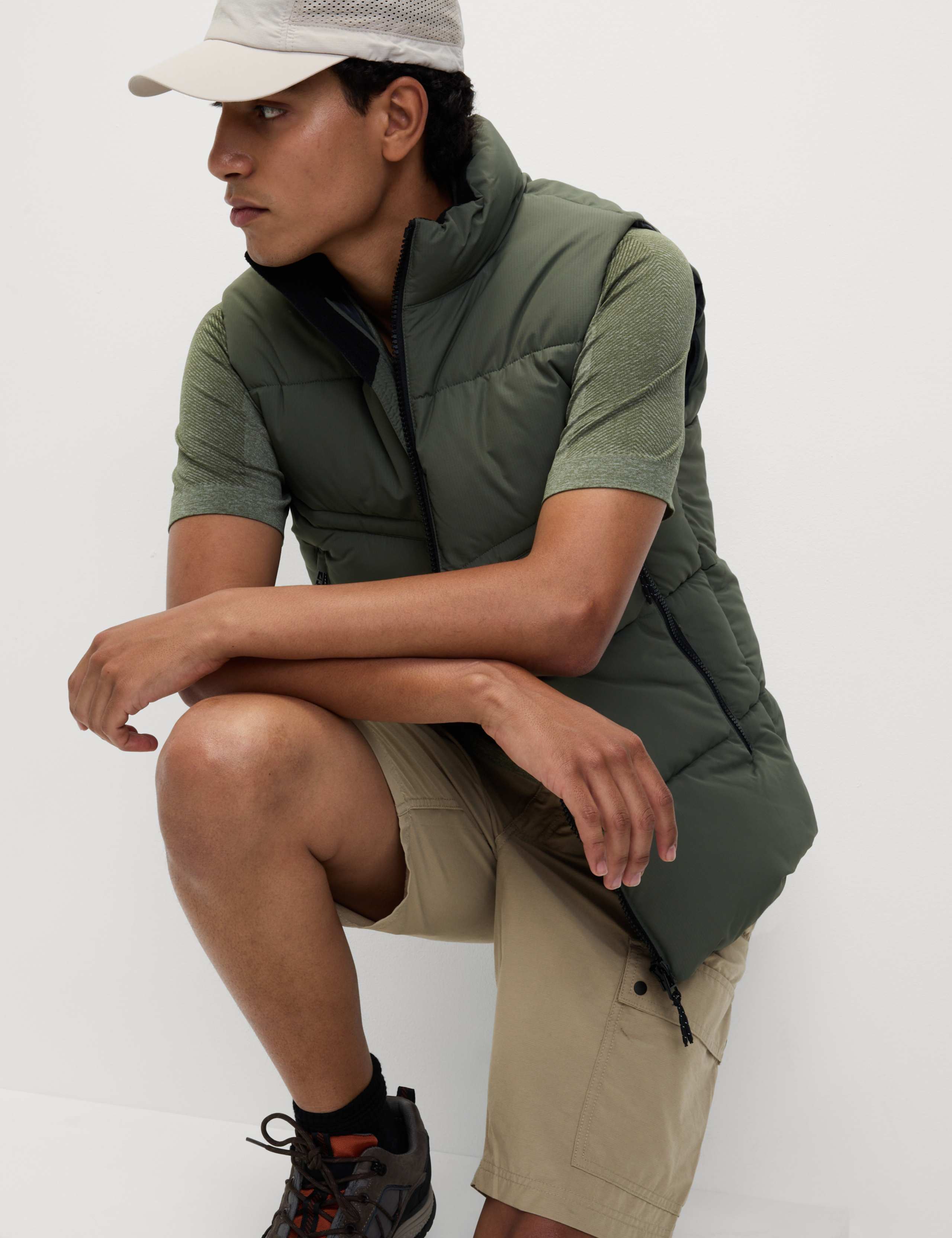 Ripstop Textured Trekking Shorts with Stormwear™ 3 of 5