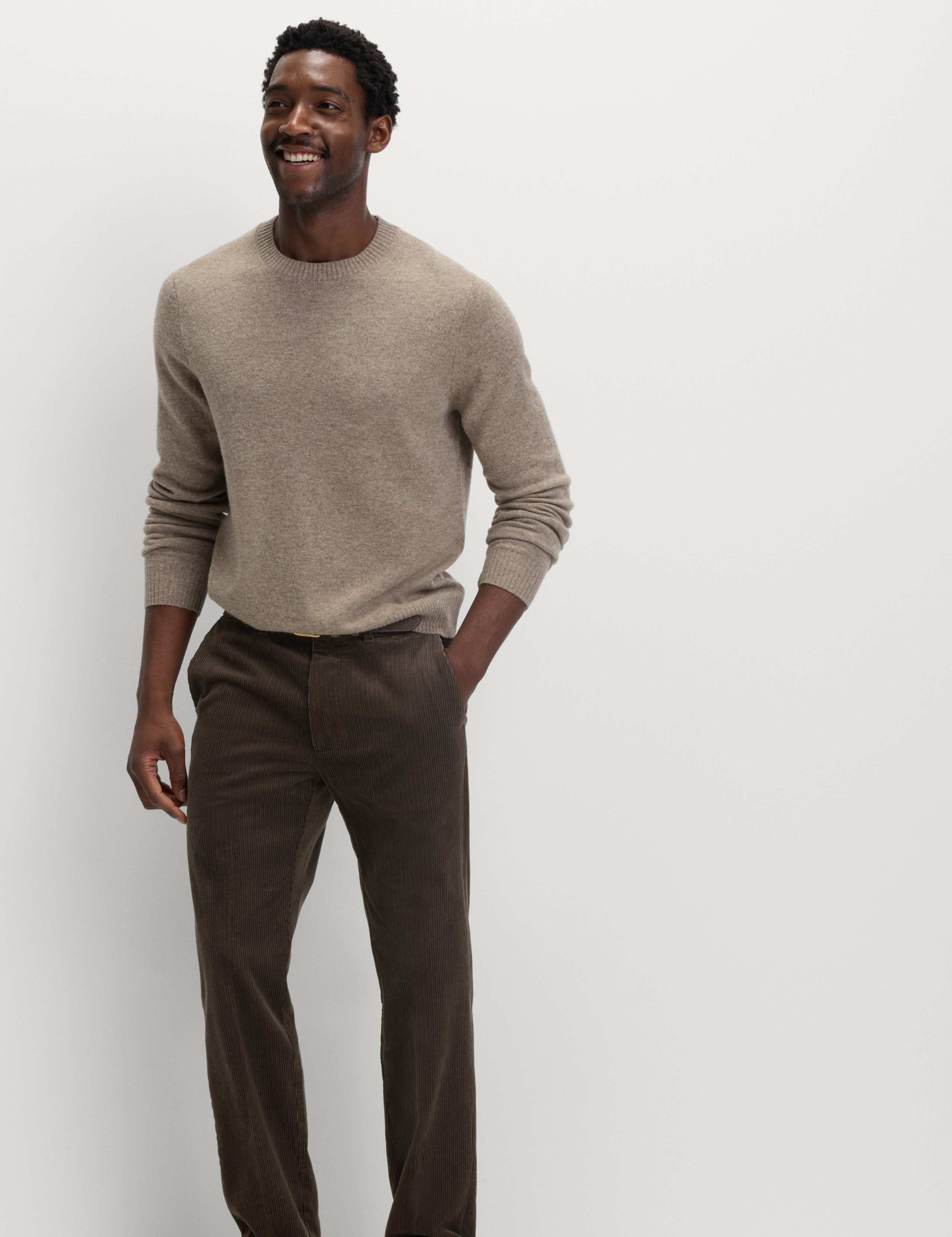 Regular Fit Cotton Rich Luxury Cord Chinos 3 of 5