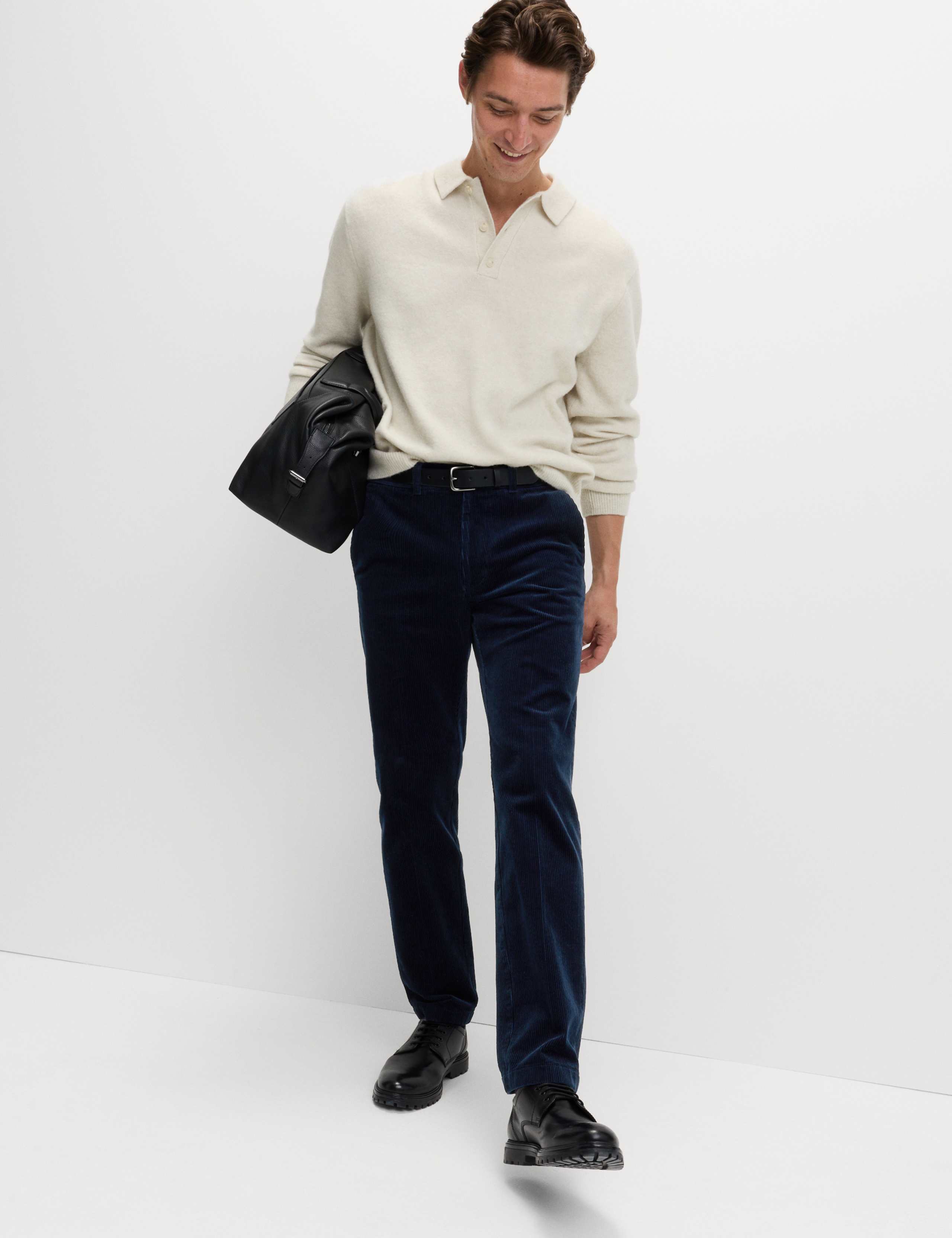 Regular Fit Cotton Rich Luxury Cord Chinos 3 of 7