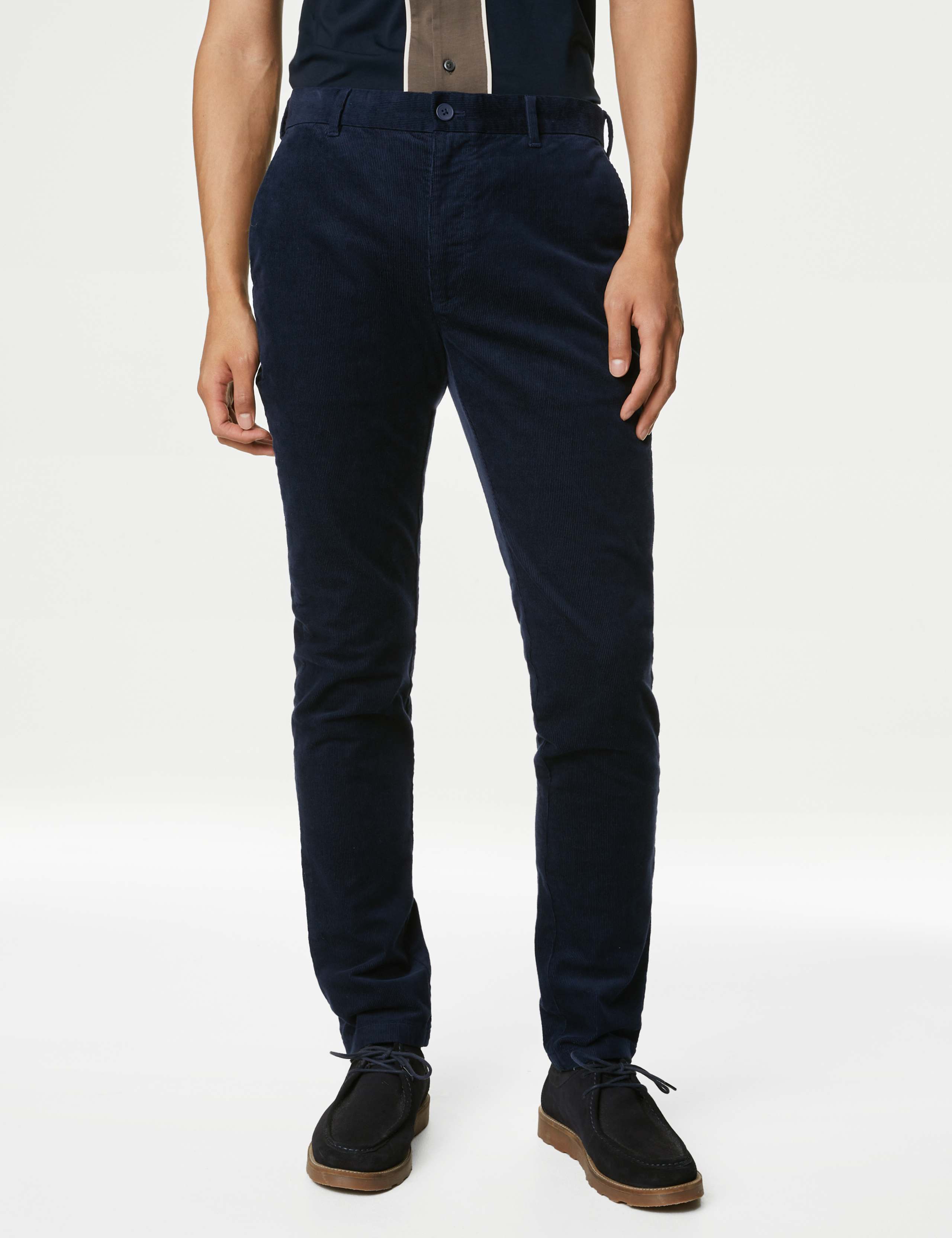 Slim Fit Corduroy Stretch Chinos 1 of 5