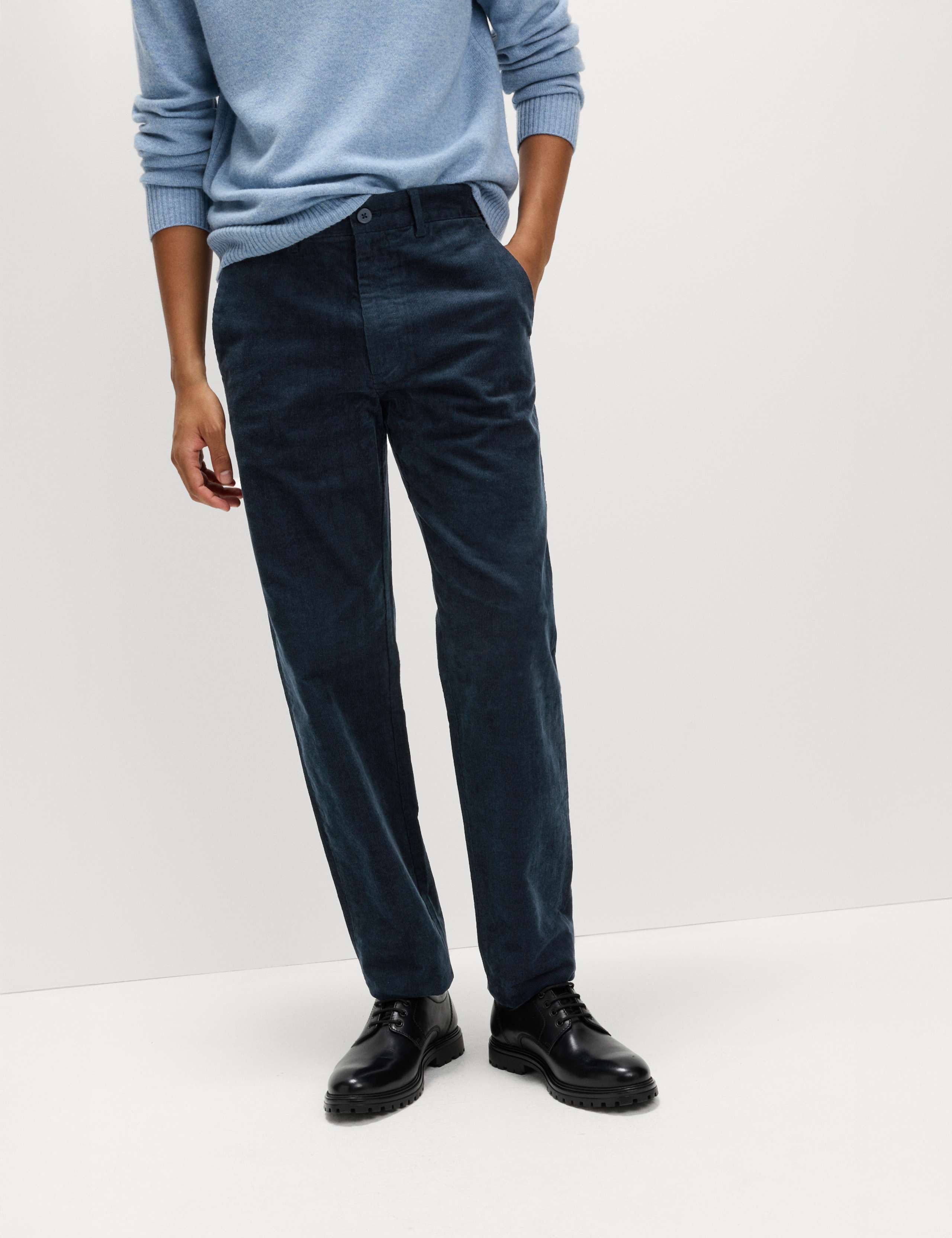 Regular Fit Corduroy Stretch Chinos 3 of 5