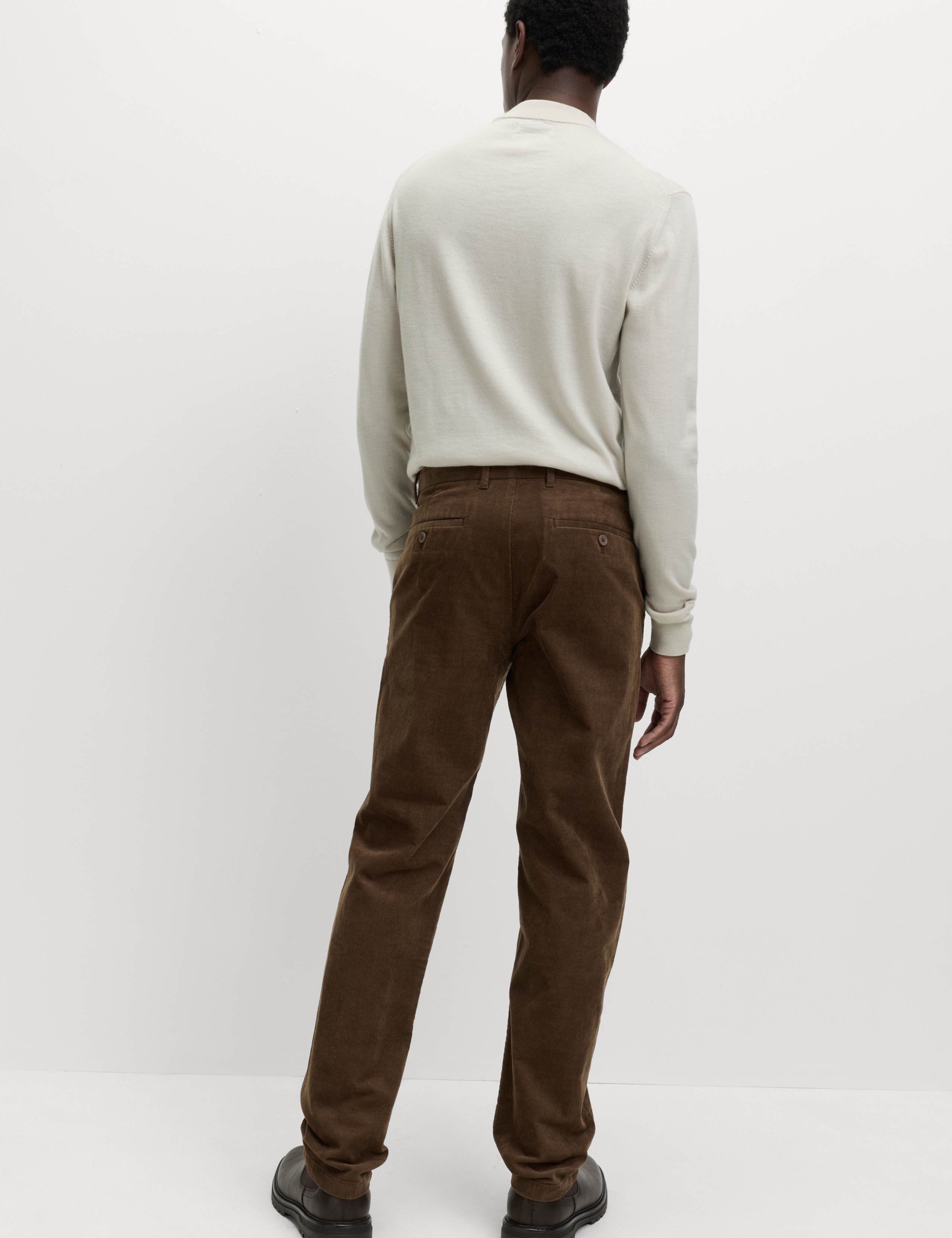 Regular Fit Corduroy Stretch Chinos 5 of 6