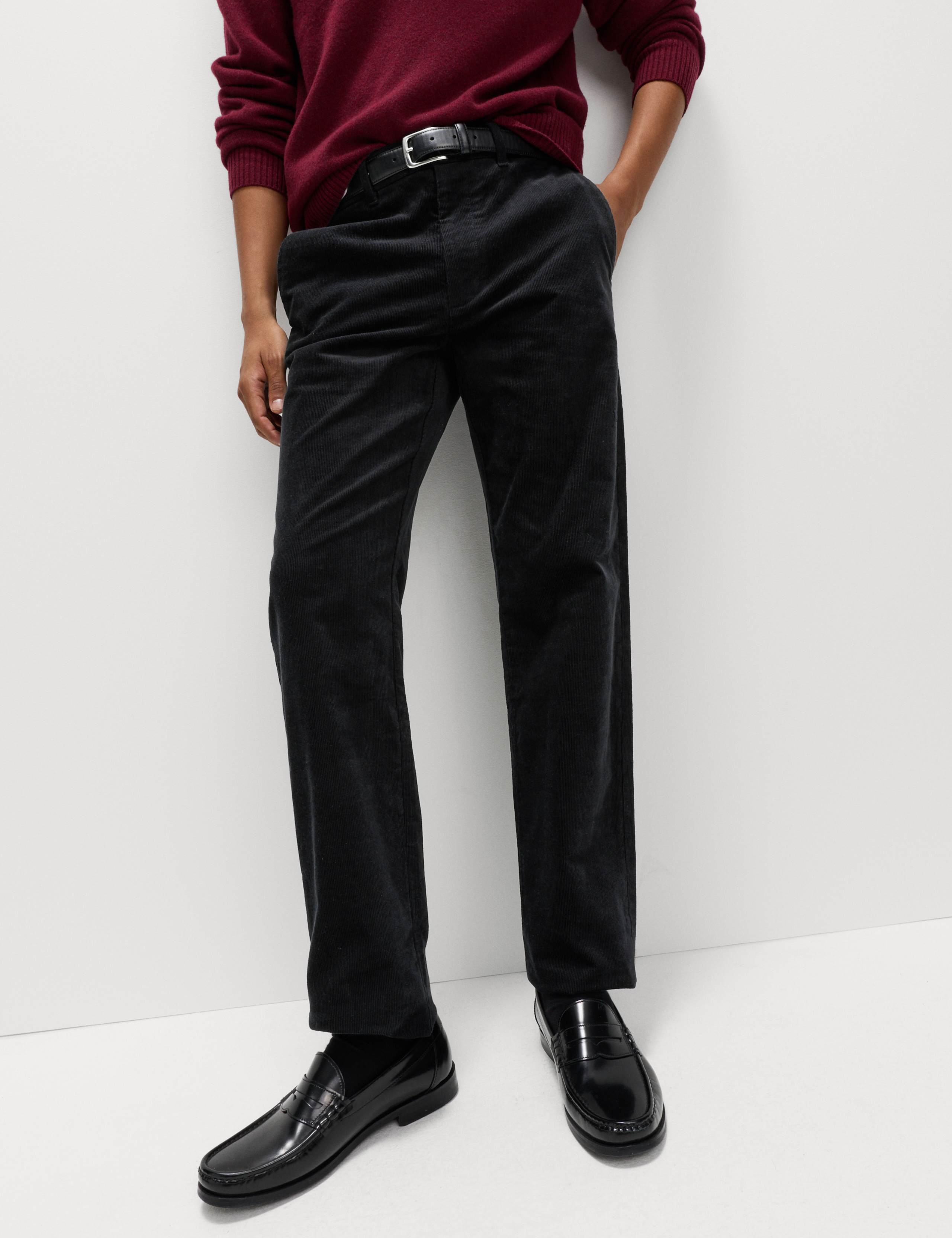 Regular Fit Corduroy Stretch Chinos 3 of 5