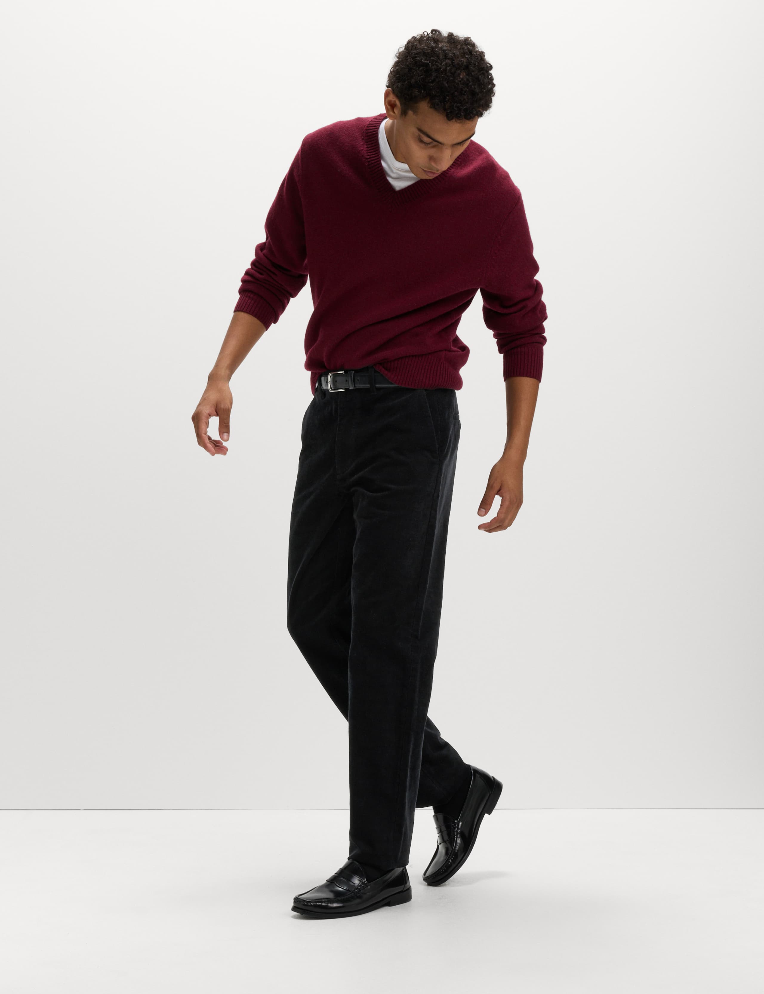 Regular Fit Corduroy Stretch Chinos 4 of 5