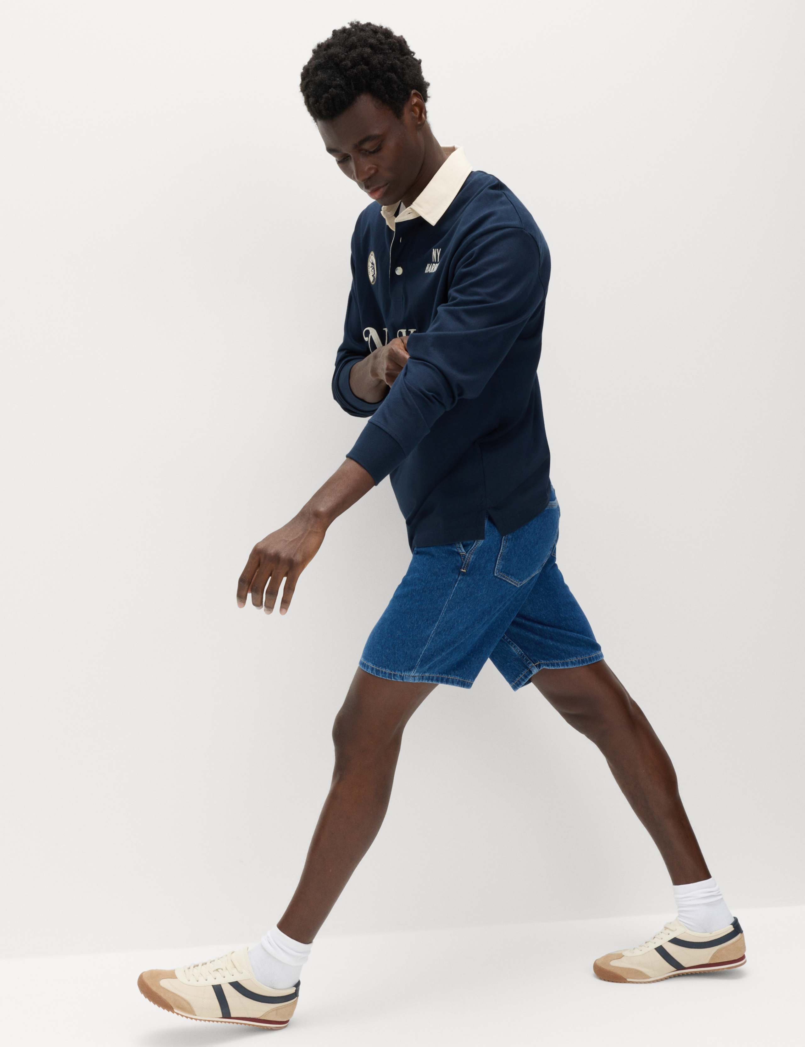 Pure Cotton Denim Shorts 5 of 6