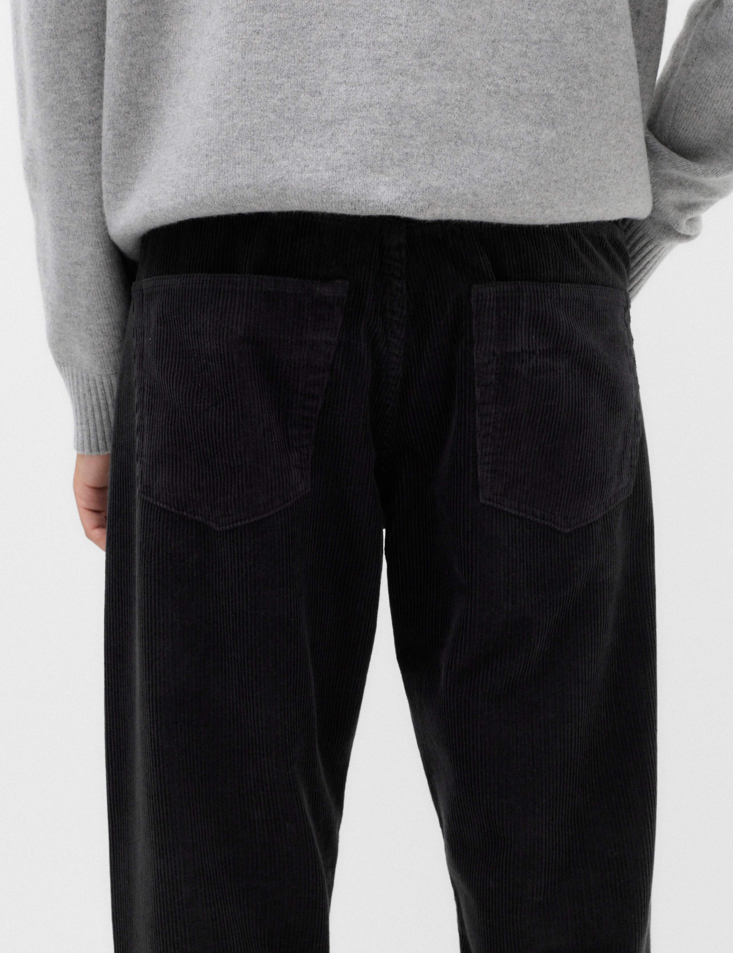 Straight Fit Pure Cotton Corduroy 5 Pocket Trousers 4 of 6
