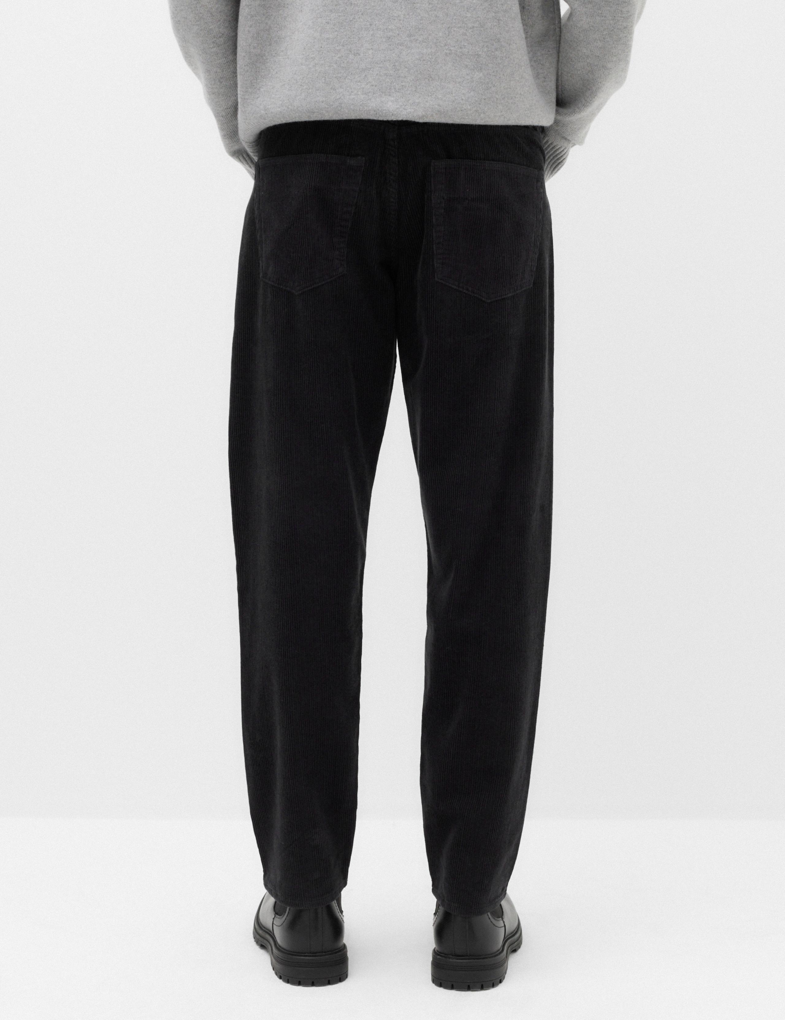 Straight Fit Pure Cotton Corduroy 5 Pocket Trousers 5 of 6